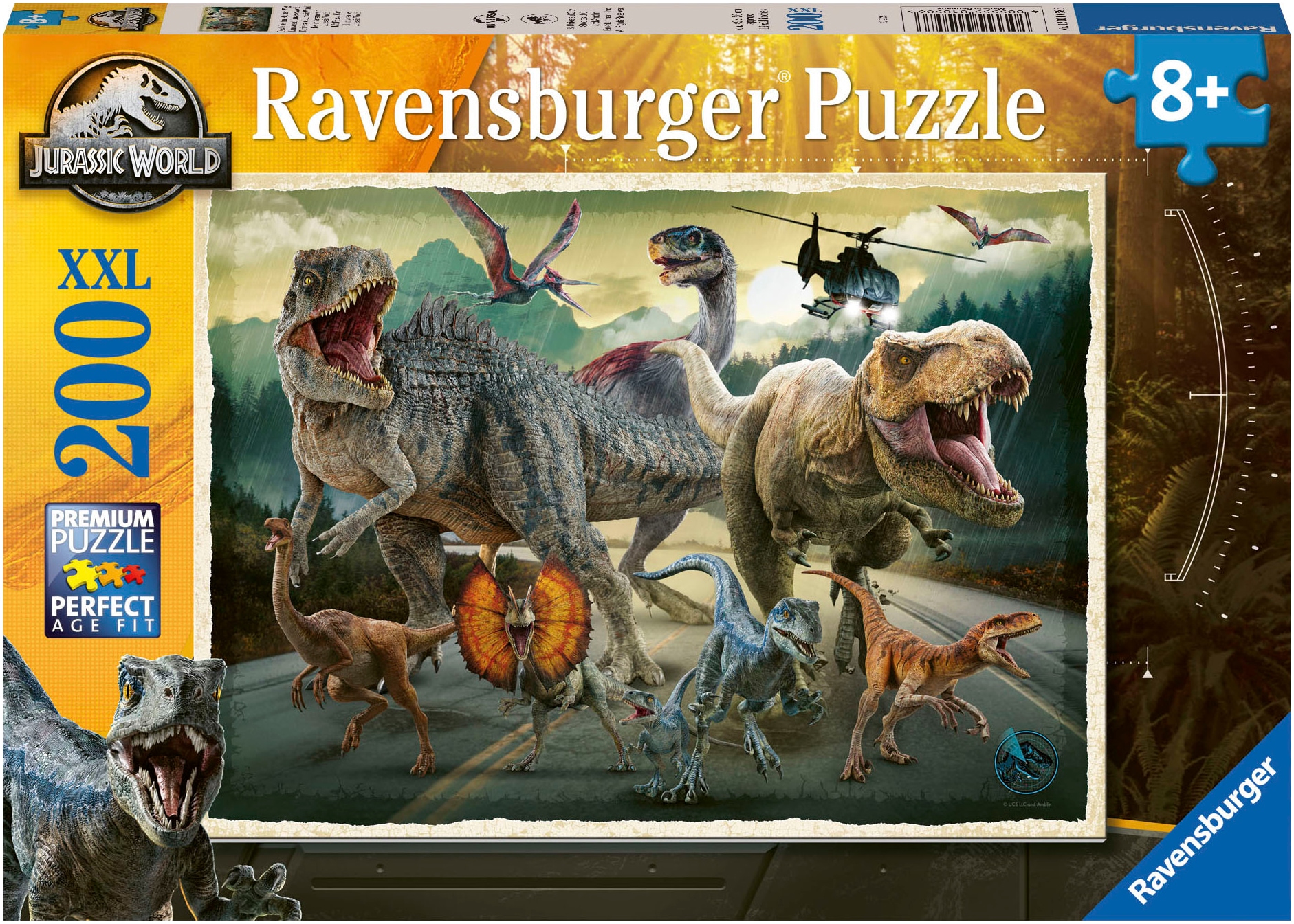 Puzzle »Jurassic World«, Made in Germany, FSC® - schützt Wald - weltweit