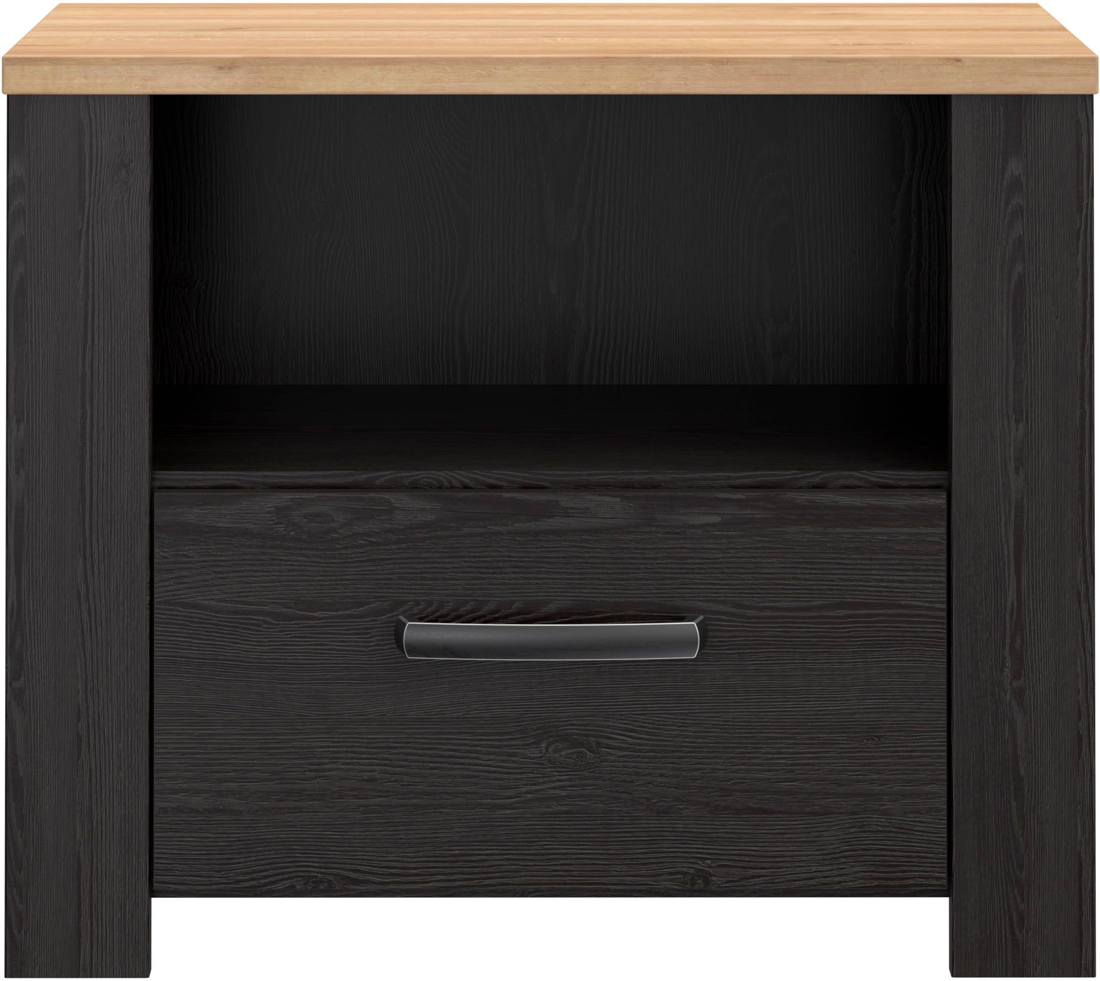 FORTE Nachtkommode B/H/T 61,6/52/42 cm , in 2 Dekoren erhältlich