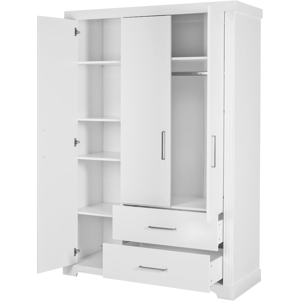 roba® Kleiderschrank »Maxi, 3-türig, Kinderkleiderschrank«