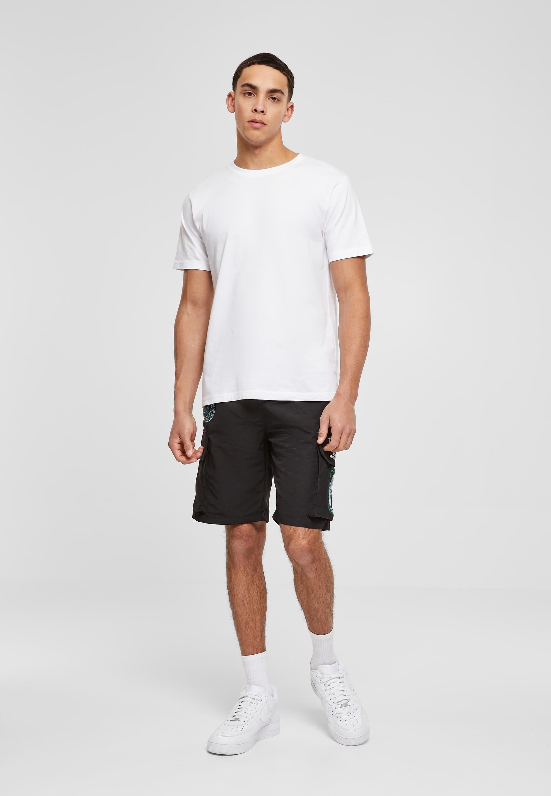 Karl Kani Shorts »Karl Kani Herren KM231-005-1KK Retro Patched Track Shorts black«, (1 tlg.)