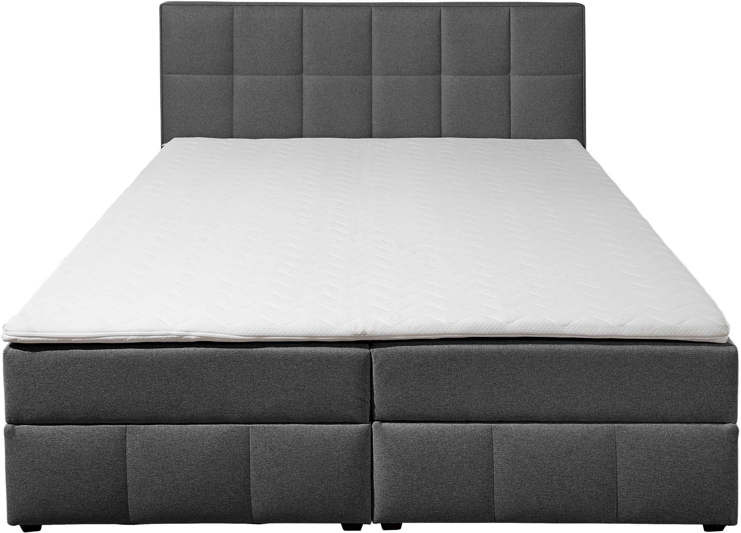 Thumbnail - Home affaire Boxbett "Niemes inkl. Bettkasten und Topper, auch in Überlänge erhältlich" Boxbett mit Bettkasten, inkl. To...