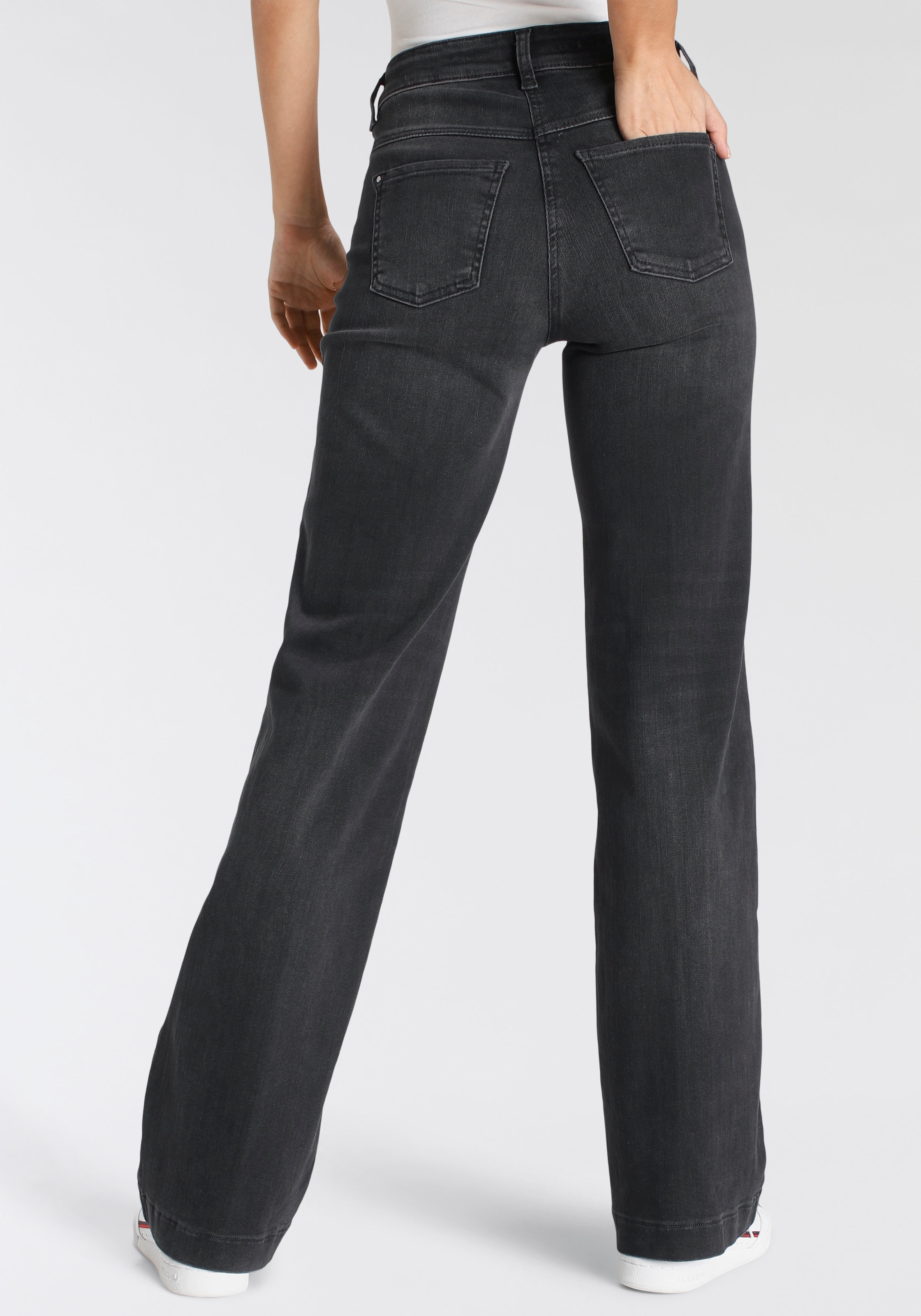 MAC Weite Jeans »Dream Wide authentic«, mit formendem Shaping-Effekt für  kaufen | BAUR | Weite Jeans