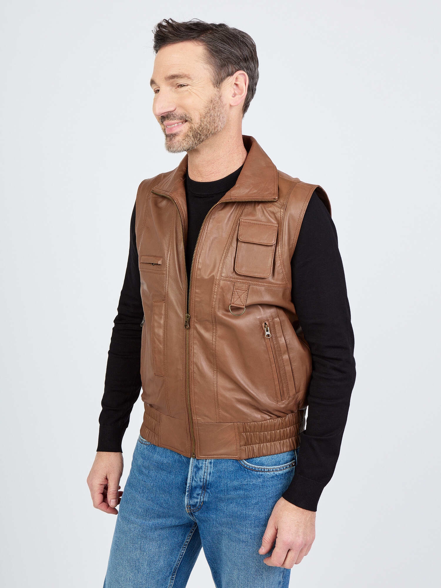 JCC Lederweste »BigVest2«