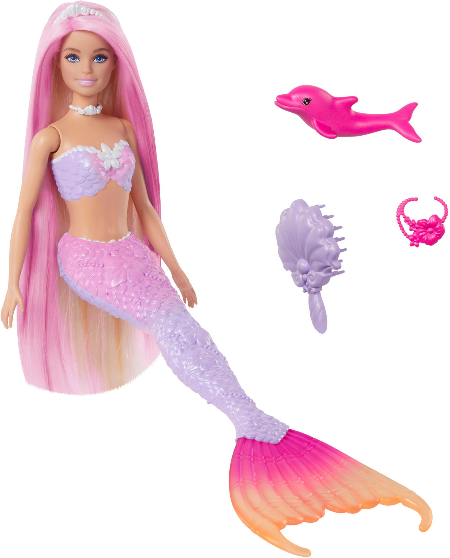 Meerjungfrauenpuppe »Meerjungfrau Malibu«, mit Farbwechsel