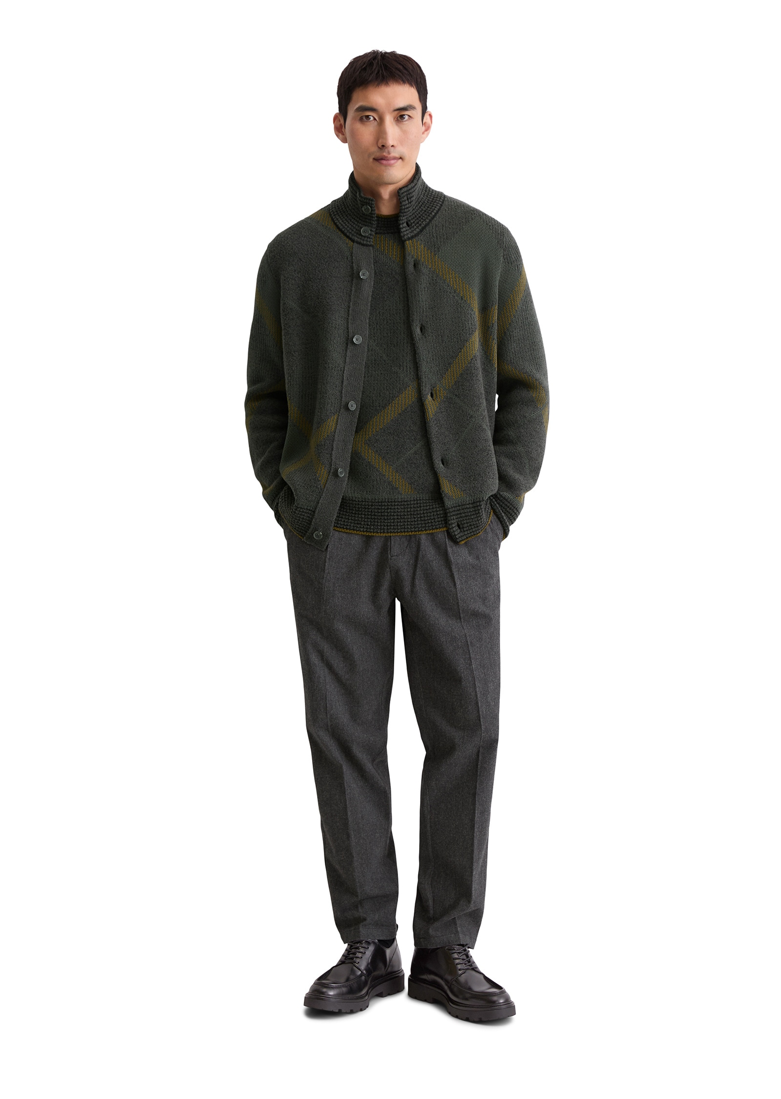 Marc O'Polo Cardigan »mit Farb- und Strukturmix«