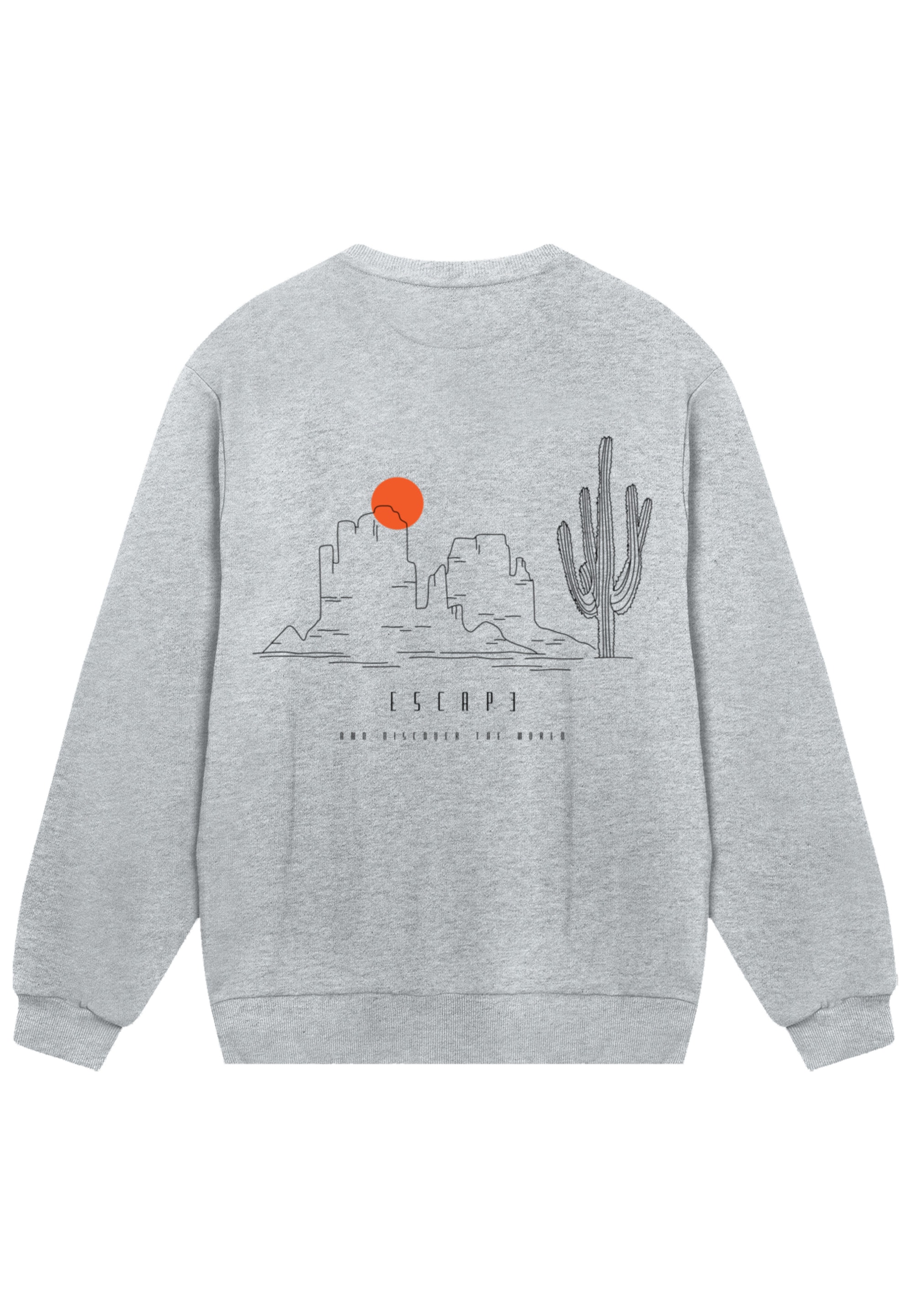 F4NT4STIC Sweatshirt »Escape Discover the World Savannah«, Discover the World