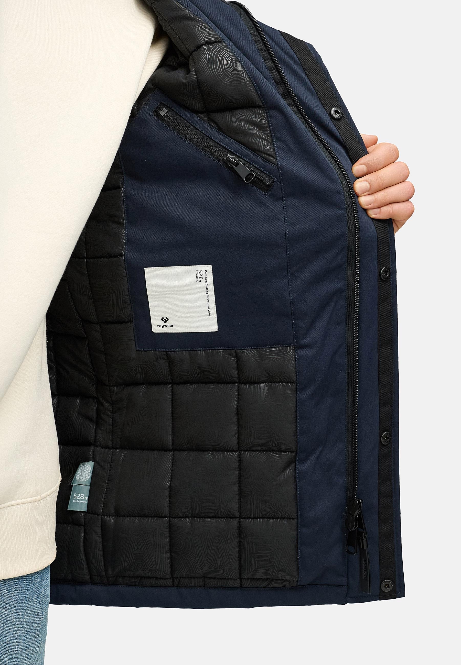 Ragwear Kurzmantel »Parcan Twill YOUMODO« wasserdichter Herren Winterparka