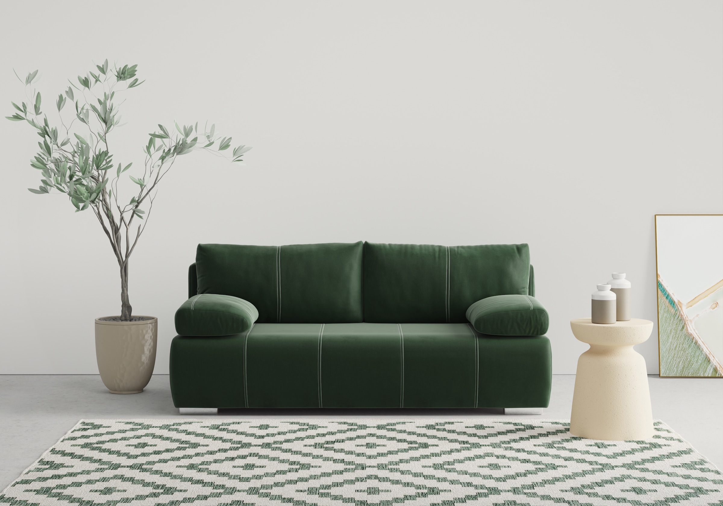 COLLECTION AB Sofa »Torsten«, mit Bettfunktion und Bettkasten