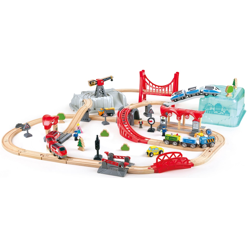Hape Spielzeug-Eisenbahn »Stadtbahn«, (Set)