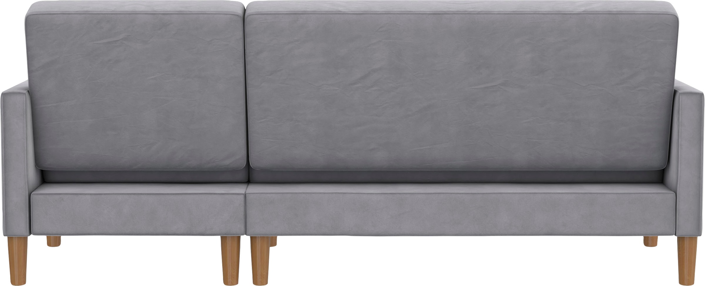 Dorel Home Ecksofa »Lilly, L-Form,«, mit Bett-Funktion, Recamiere beidseitig montierbar, Sitzhöhe 43 cm