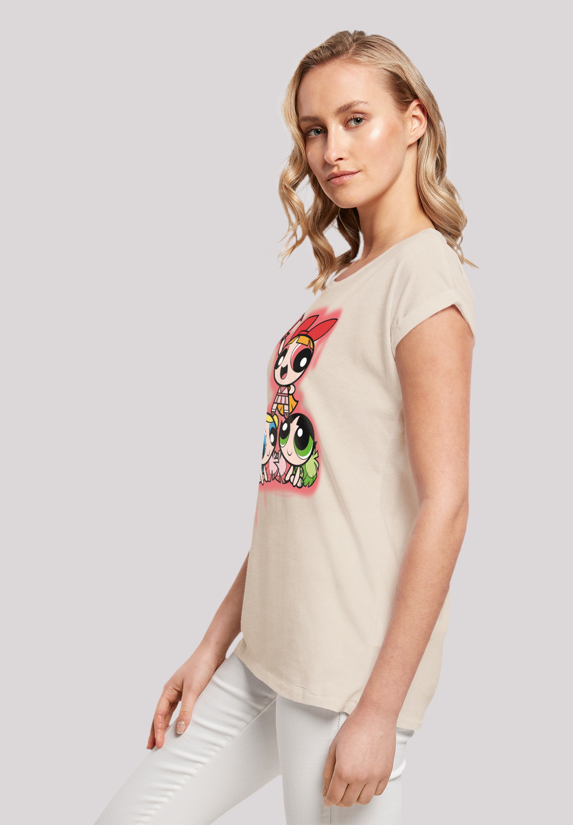 F4NT4STIC T-Shirt »Powerpuff Girls Cheerleaders«, Premium Qualität
