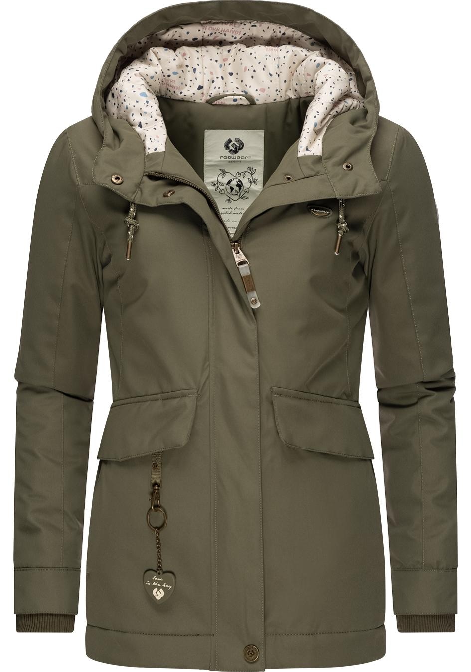 Ragwear "Jazmin Remake II Intl." mit Kapuze wasserdichte Outdoorjacke mit K günstig online kaufen