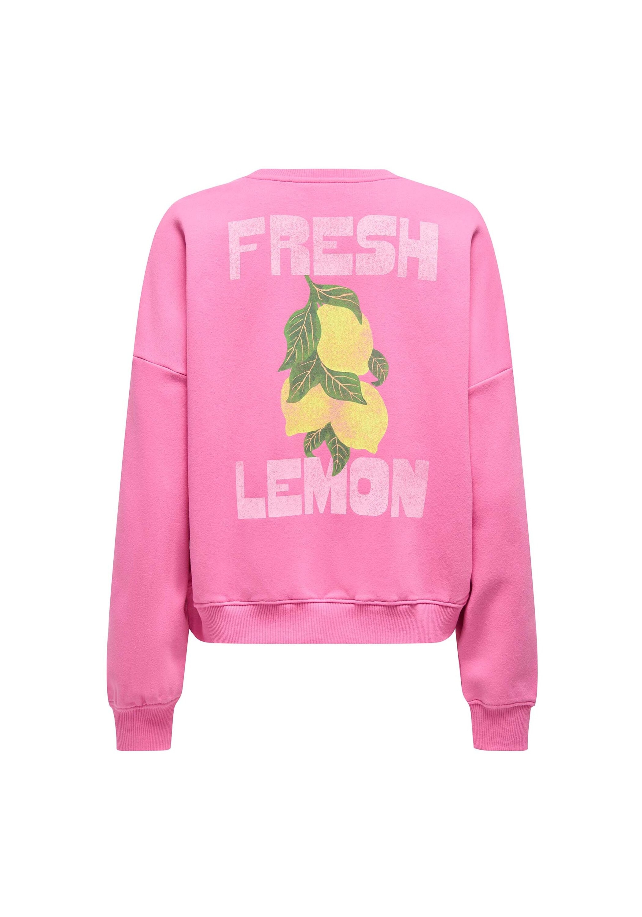 ONLY Sweatshirt »Sweatshirt ONLLINY O-NECK PRINT 1er Pack«
