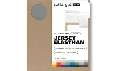 Spannbettlaken »EASY Jersey Elasthan Topper«