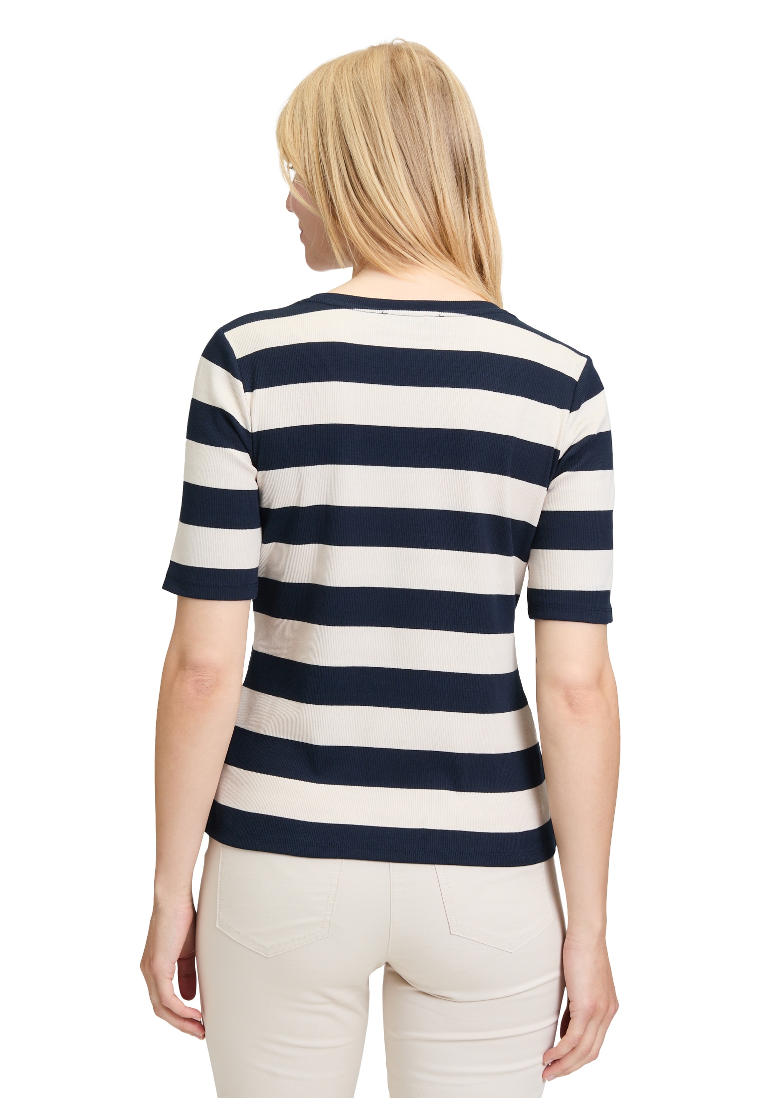 Betty Barclay Kurzarmshirt »Betty Barclay Basic Shirt mit Rippenstruktur«, (1 tlg.)