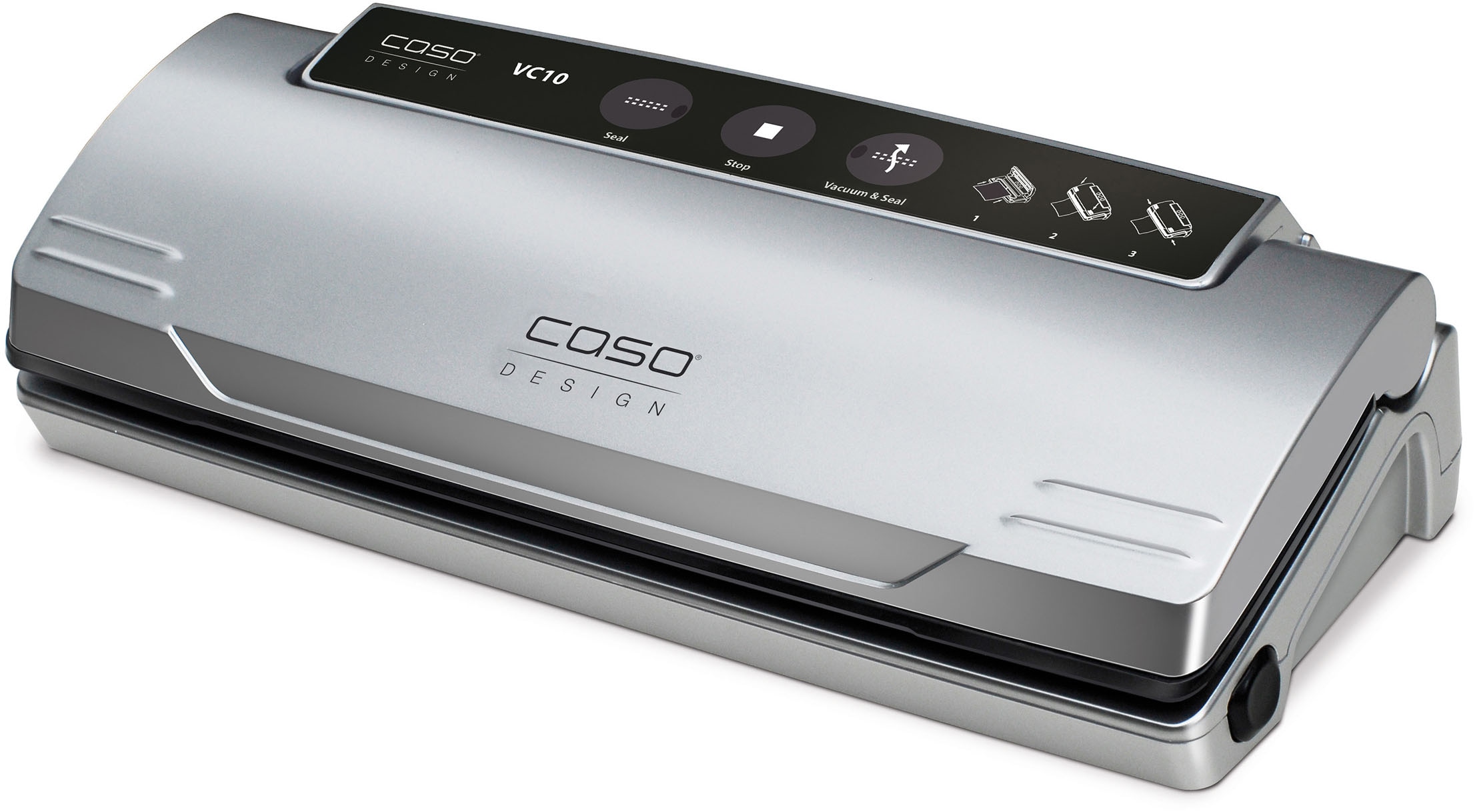 Caso Vakuumierer »VC10« Rollenbreite 30 cm 110 W inkl. 10 Profi-Beutel, separate Schweißfunktion