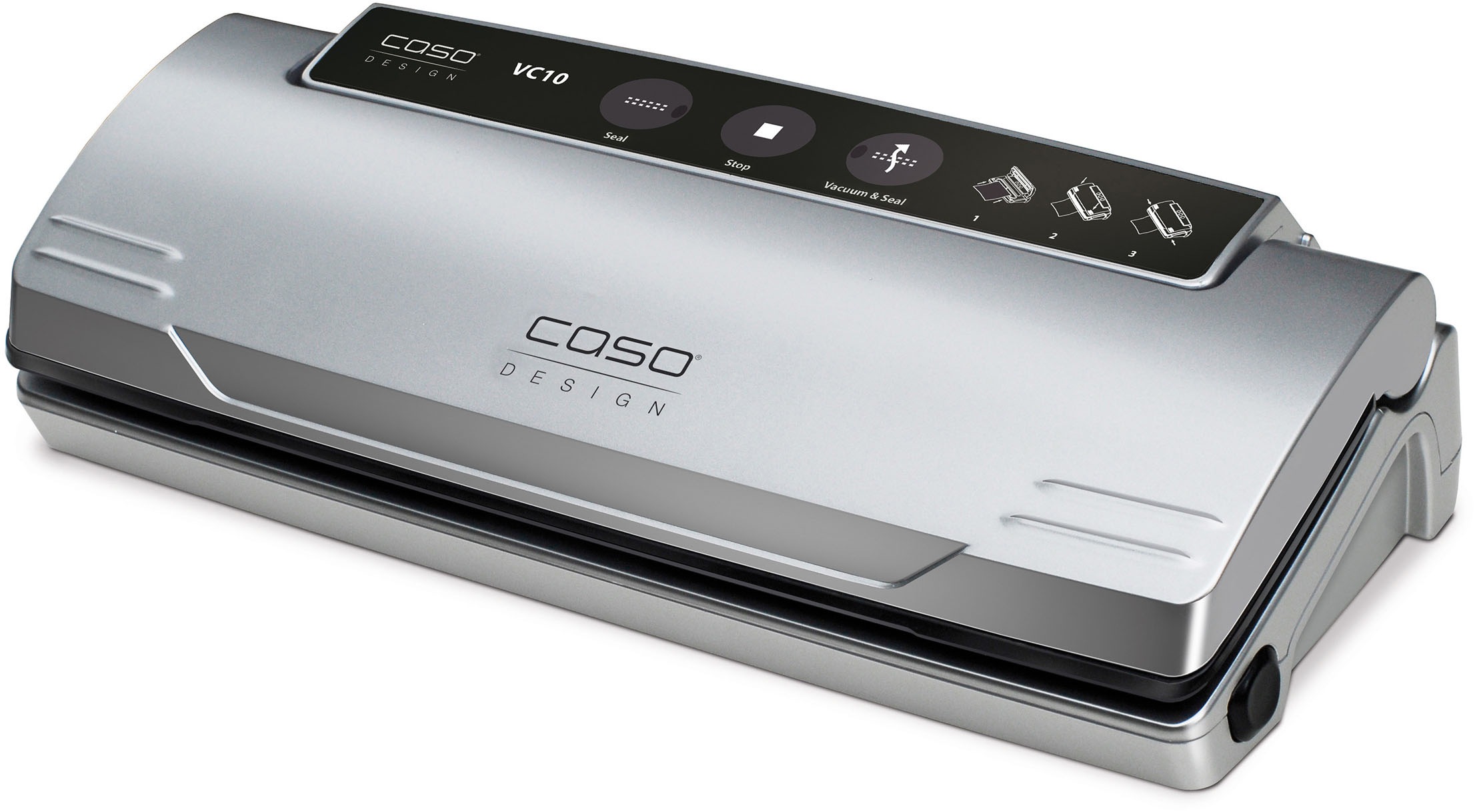 Thumbnail - Caso Vakuumierer "VC10" Rollenbreite 30 cm 110 W inkl. 10 Profi-Beutel, separate Schweißfunktion