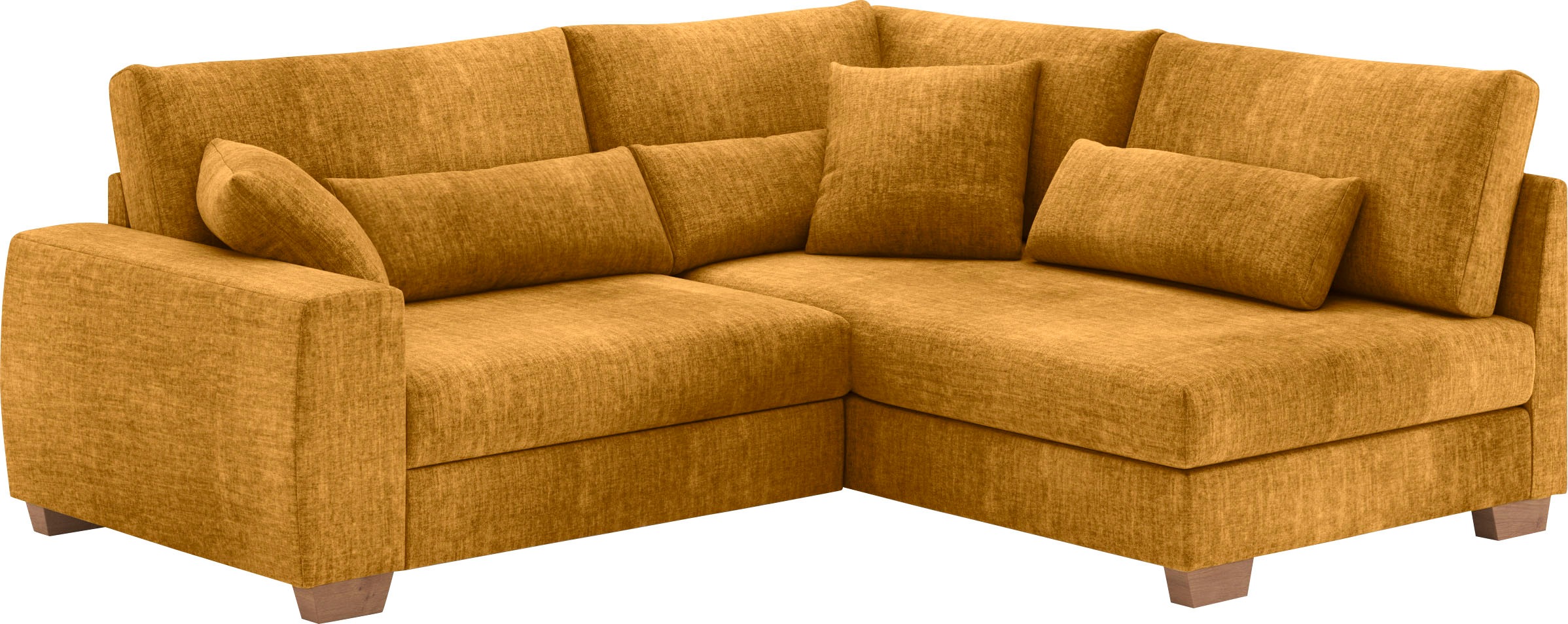Mr. Couch Ecksofa "Helena L-Form", Mit Federkern, wahlweise mit Bettfunktio günstig online kaufen