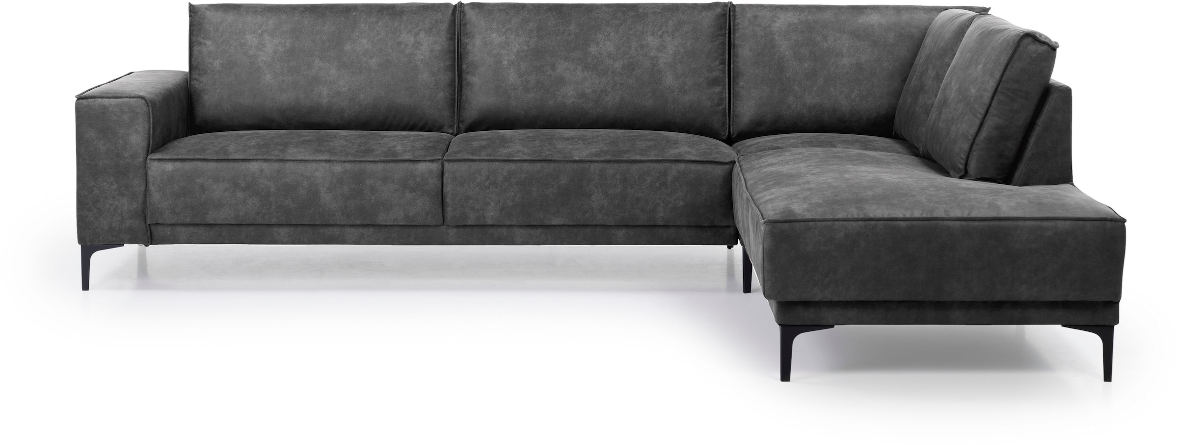 OTTO home Ecksofa "OLAND L-Form, B: 289 cm, Skandi-Design" Struktur, Flachg günstig online kaufen