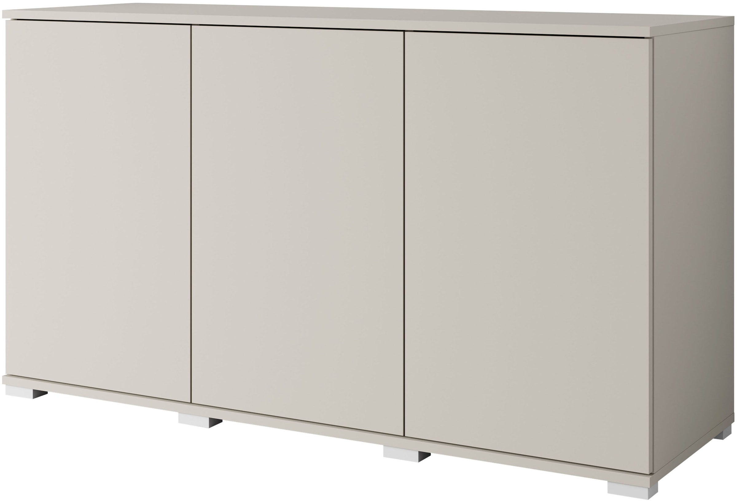 INOSIGN Sideboard »Kenia, moderne grifflose Kommode mit 3 Türen, Breite 120 cm« 1 Stk. tlg. Push-to-Open-Fronten, höhenverstellbaren Einlegeböden