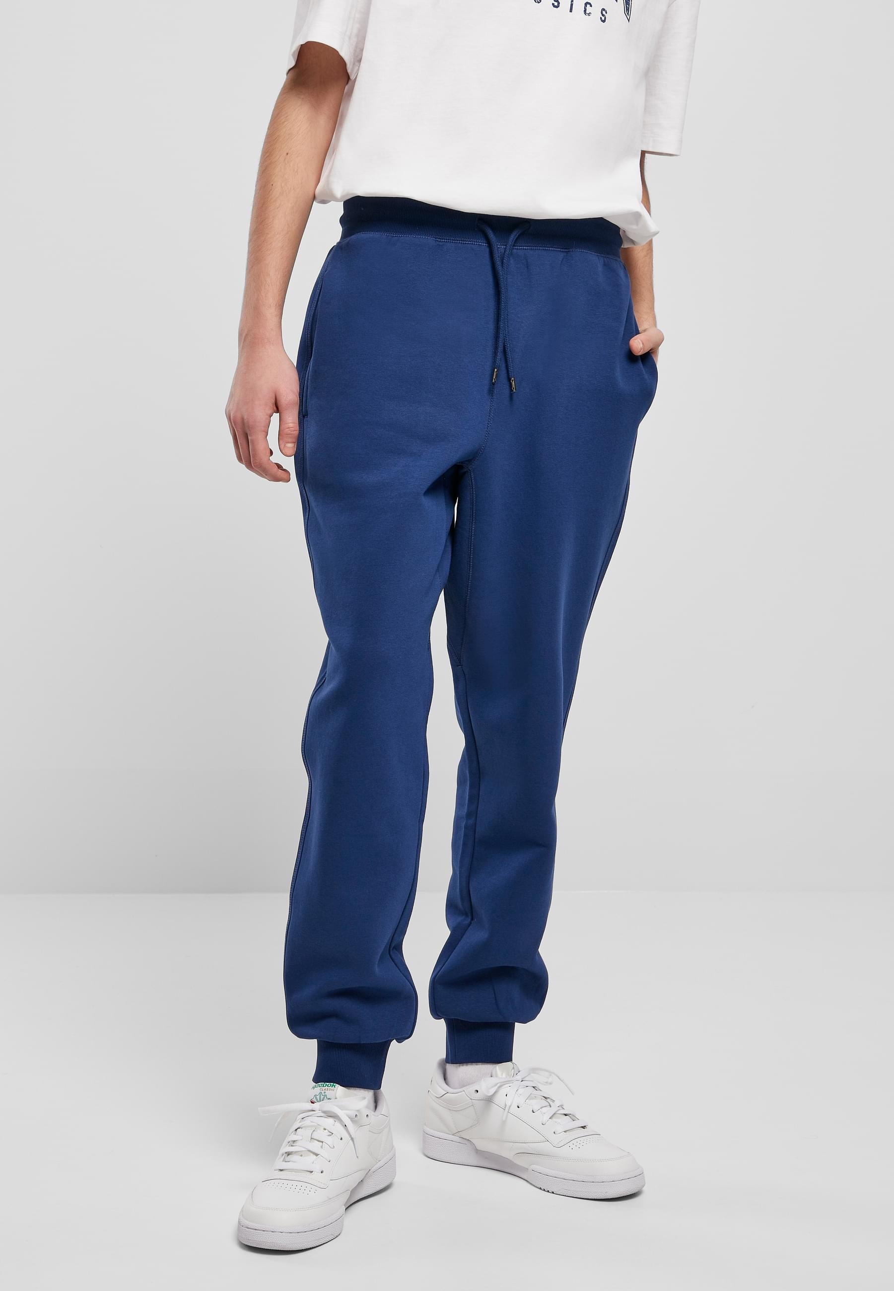 URBAN CLASSICS Stoffhose »Urban Classics Herren Basic Sweatpants«, (1 tlg.)