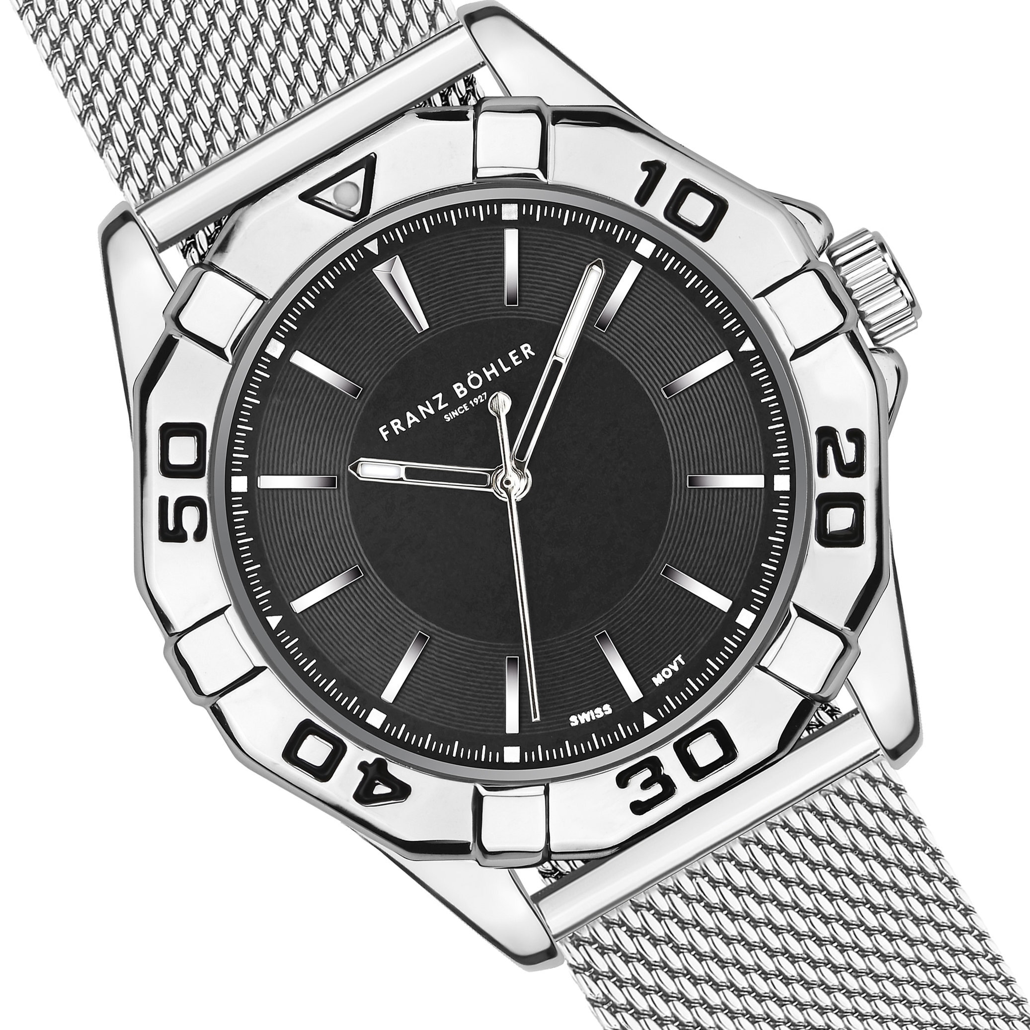 FRANZ BÖHLER Quarzuhr »BB2-B010S«