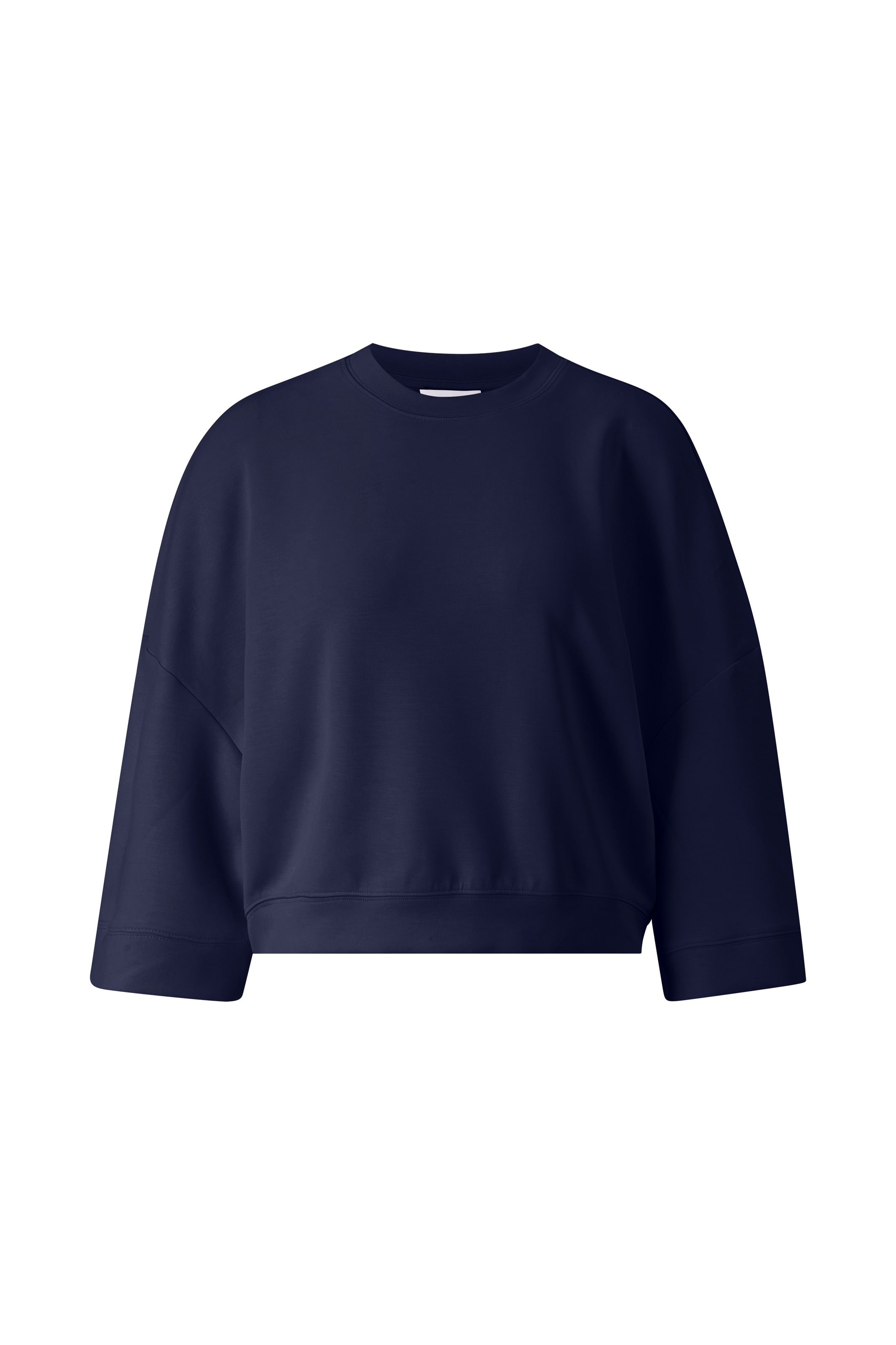 RICHROYAL Sweatshirt »Tencel peached Shirt«, modische Kurzarmsweatshirt