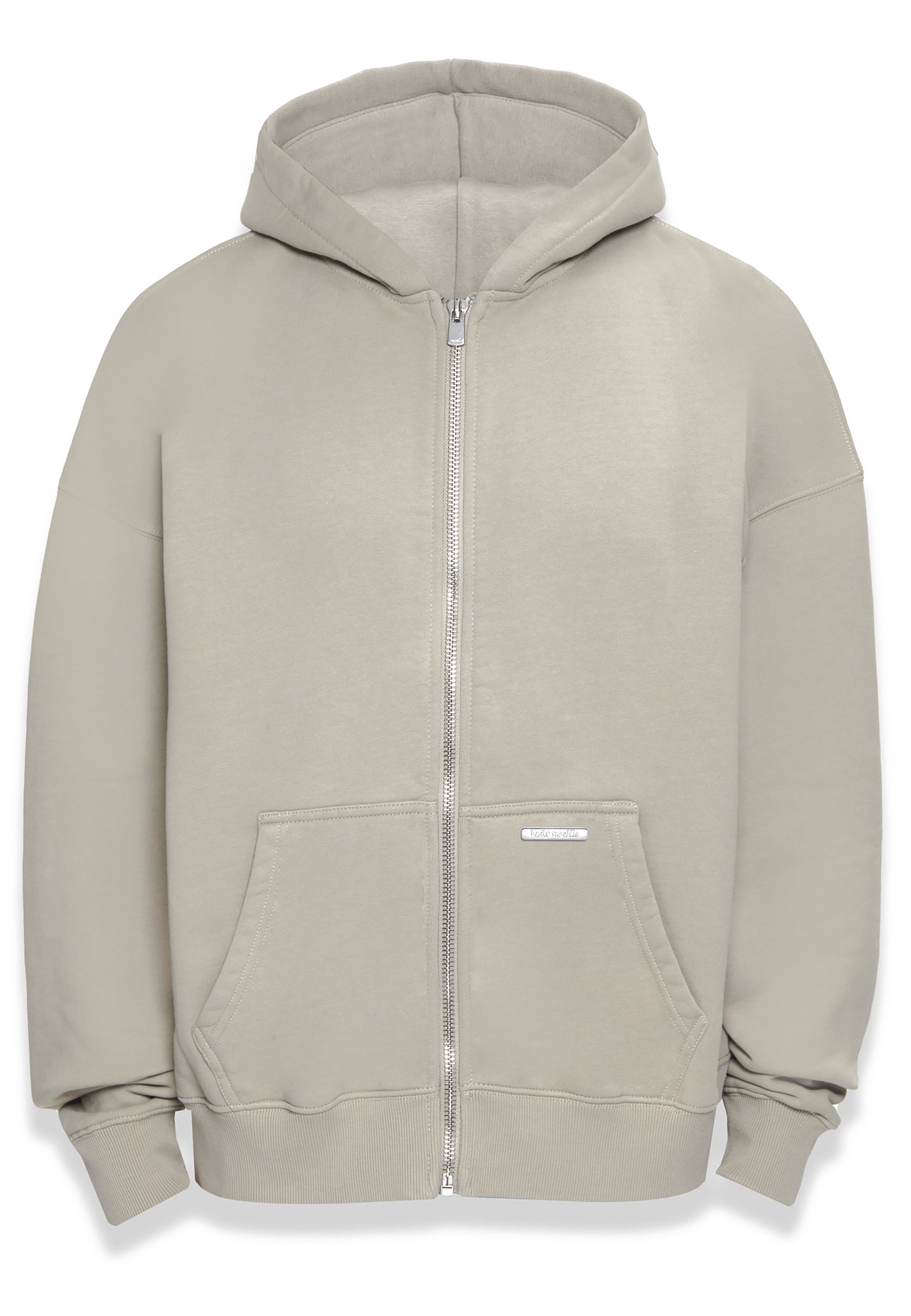 Dropsize Sweatjacke "Dropsize Herren Bazix Republiq Super Heavy Rib Zipper"