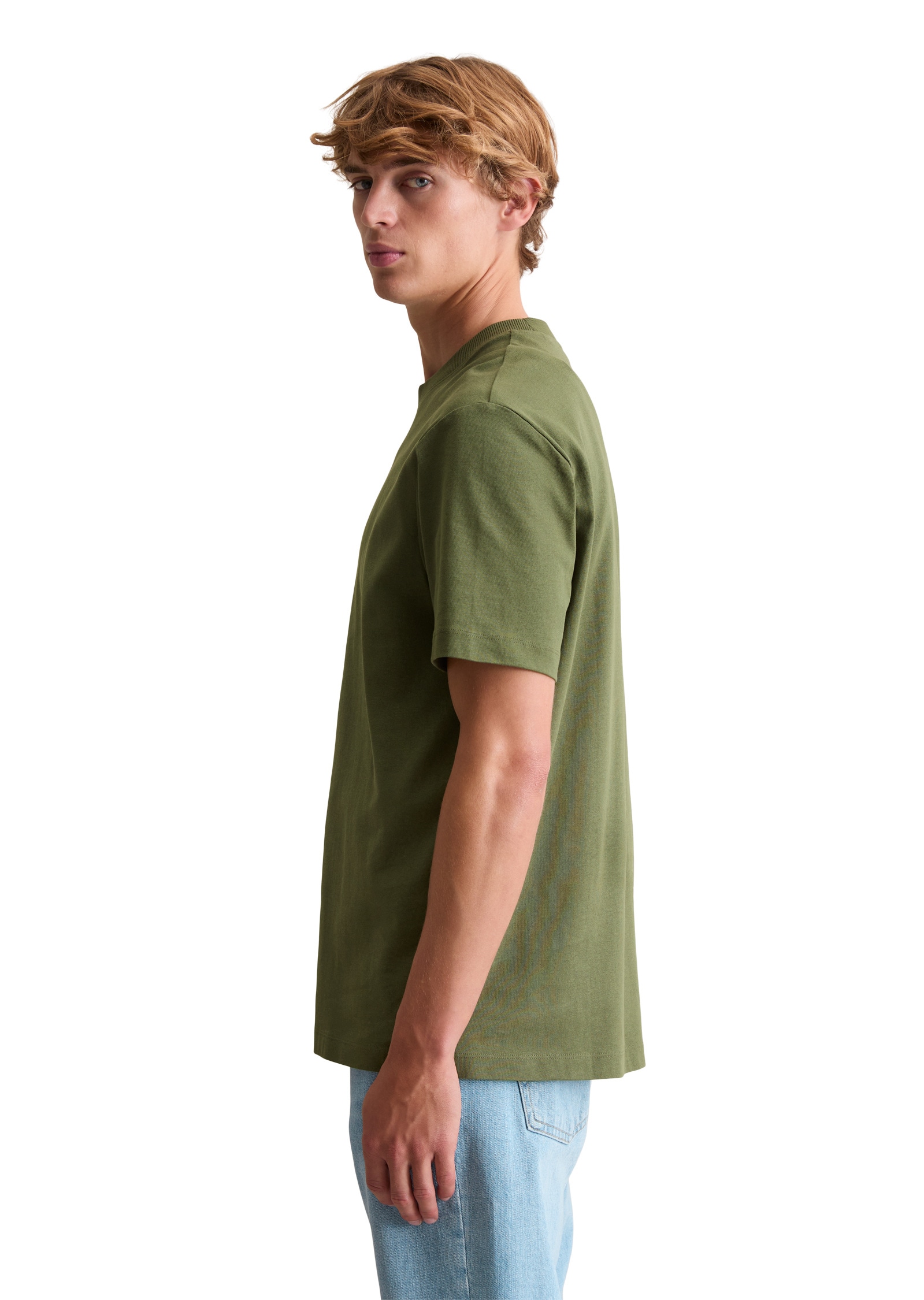 Marc O'Polo DENIM T-Shirt »aus mittelschwerem Bio-Baumwoll-Jersey«