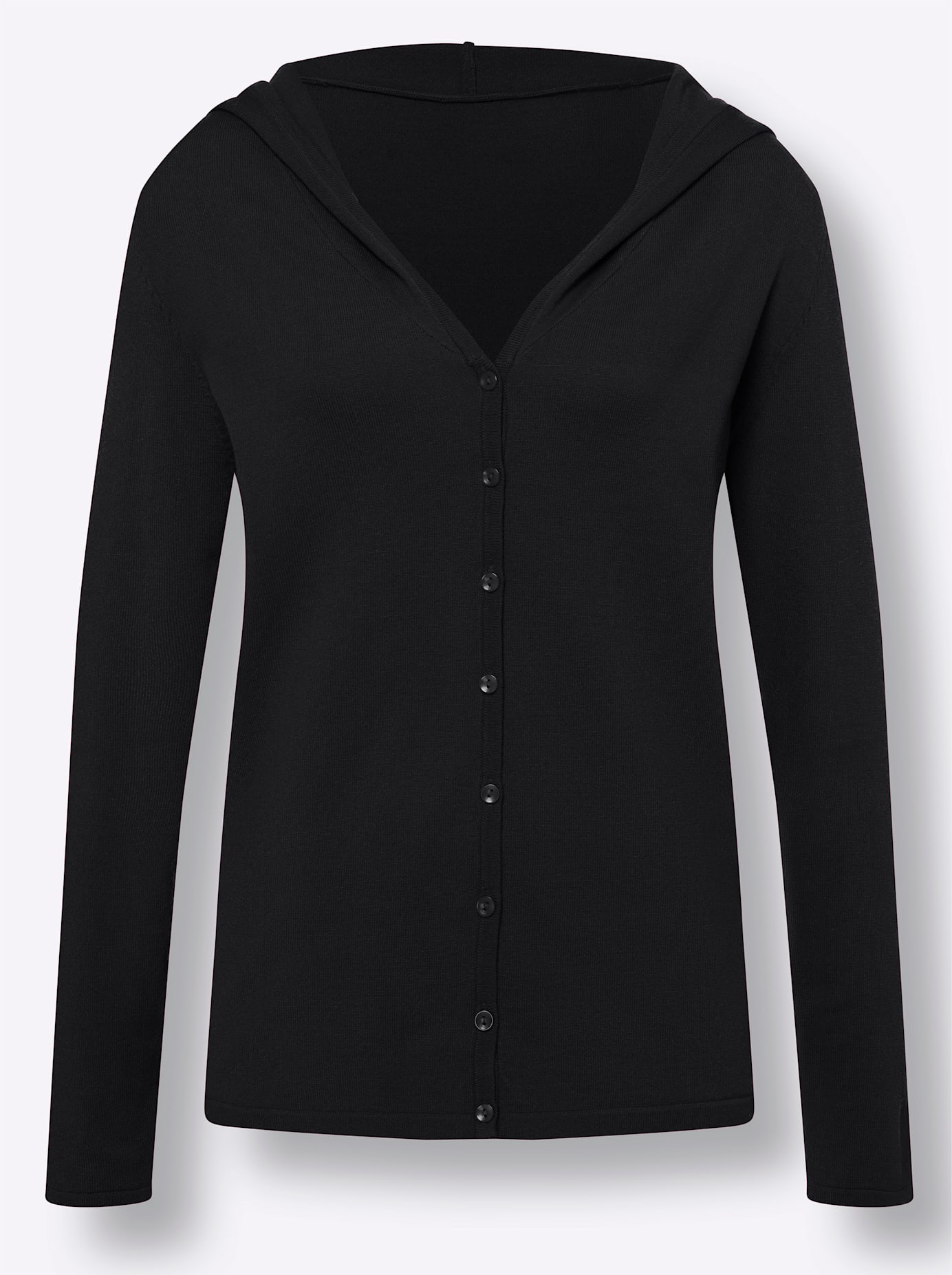 Thumbnail - heine Kapuzenstrickjacke