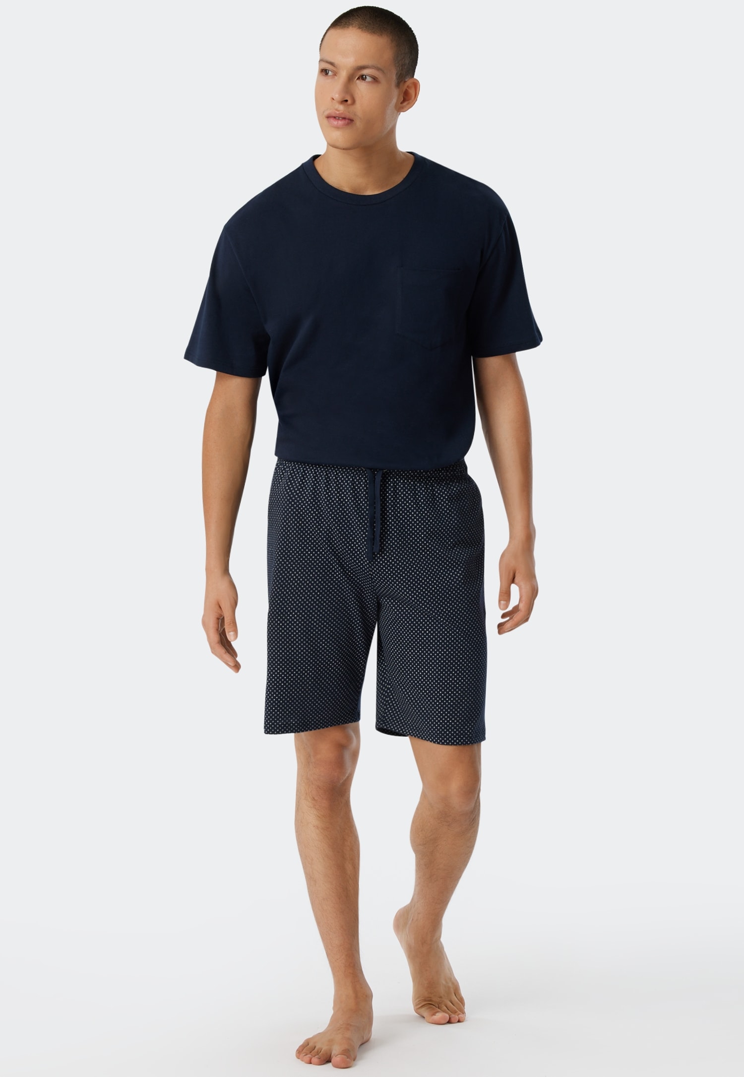 Schiesser Shorty »"selected! premium inspiration"«, (2 tlg.), mit rundem Halsausschnitt