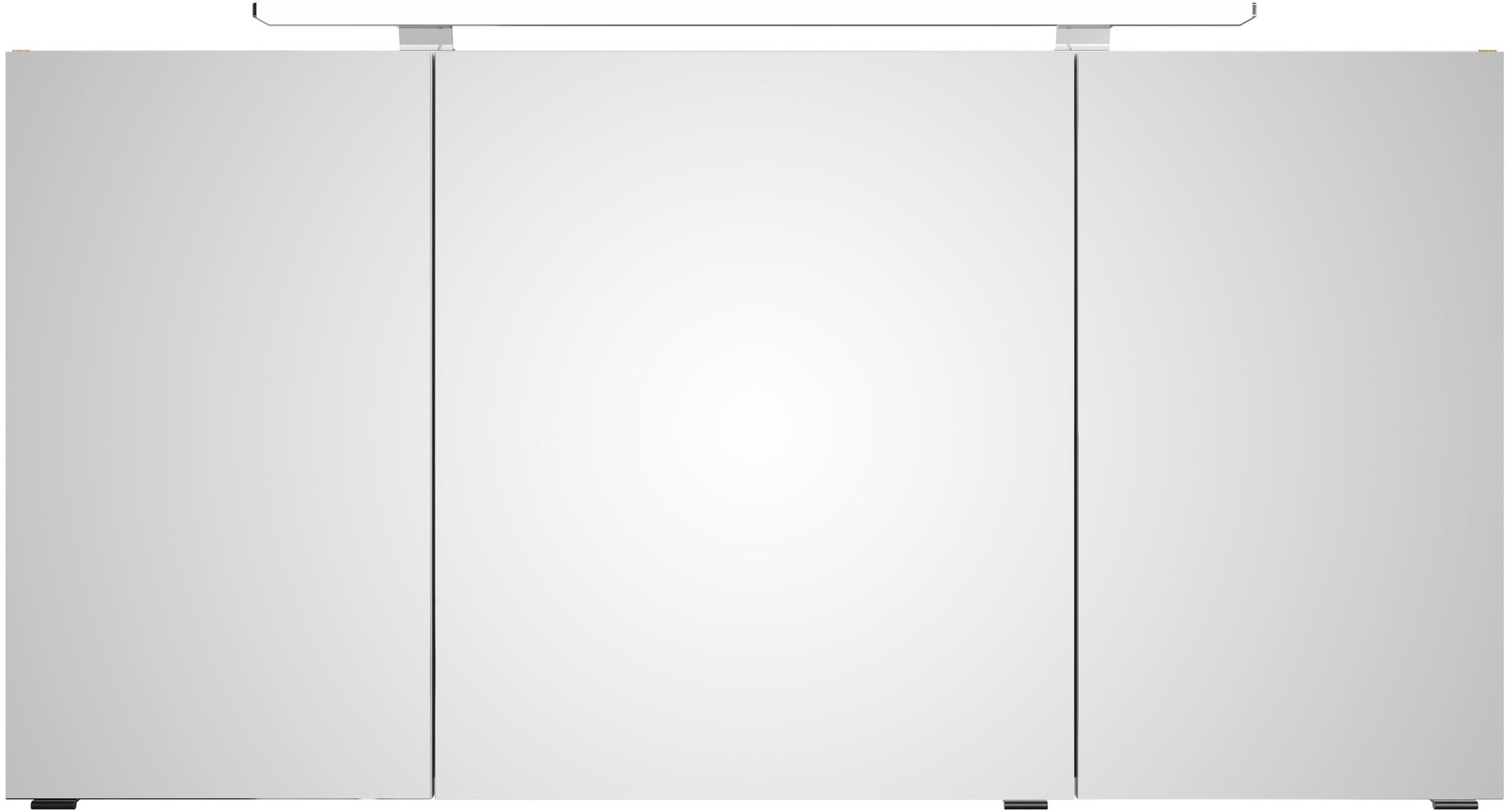 Saphir Badmöbel-Set »Serie 4010 4-teilig Keramik-Waschtisch mit LED-Spiegelschrank«, (Set), Badezimmer Set mit Unterschrank, Hängeschrank, inkl. Türdämpfer