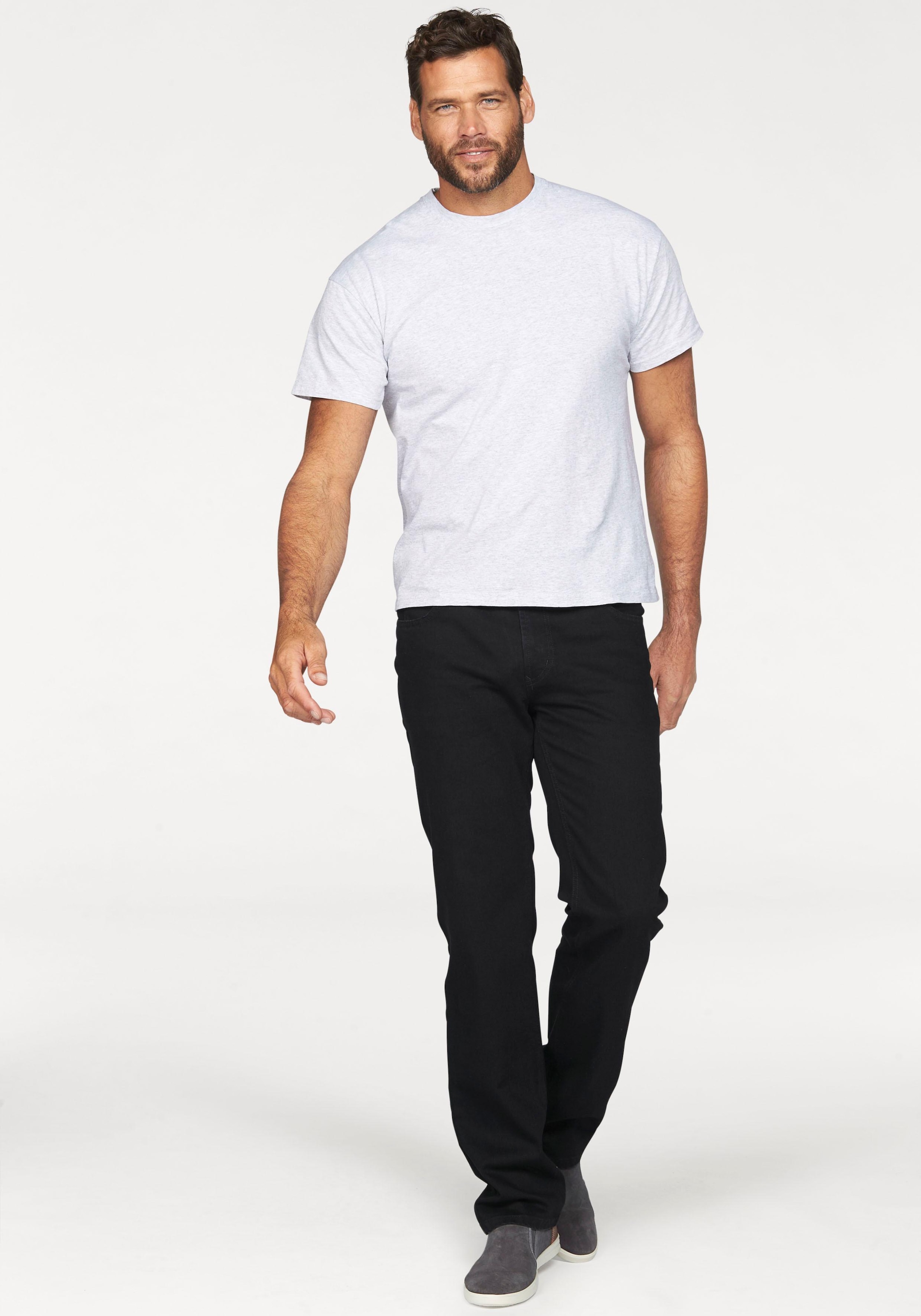 Fruit of the Loom T-Shirt », sechs Stück in unterschiedlicher Farbkomination«, (Packung, 6 tlg., 6er-Pack), mit Rundhalsausschnitt