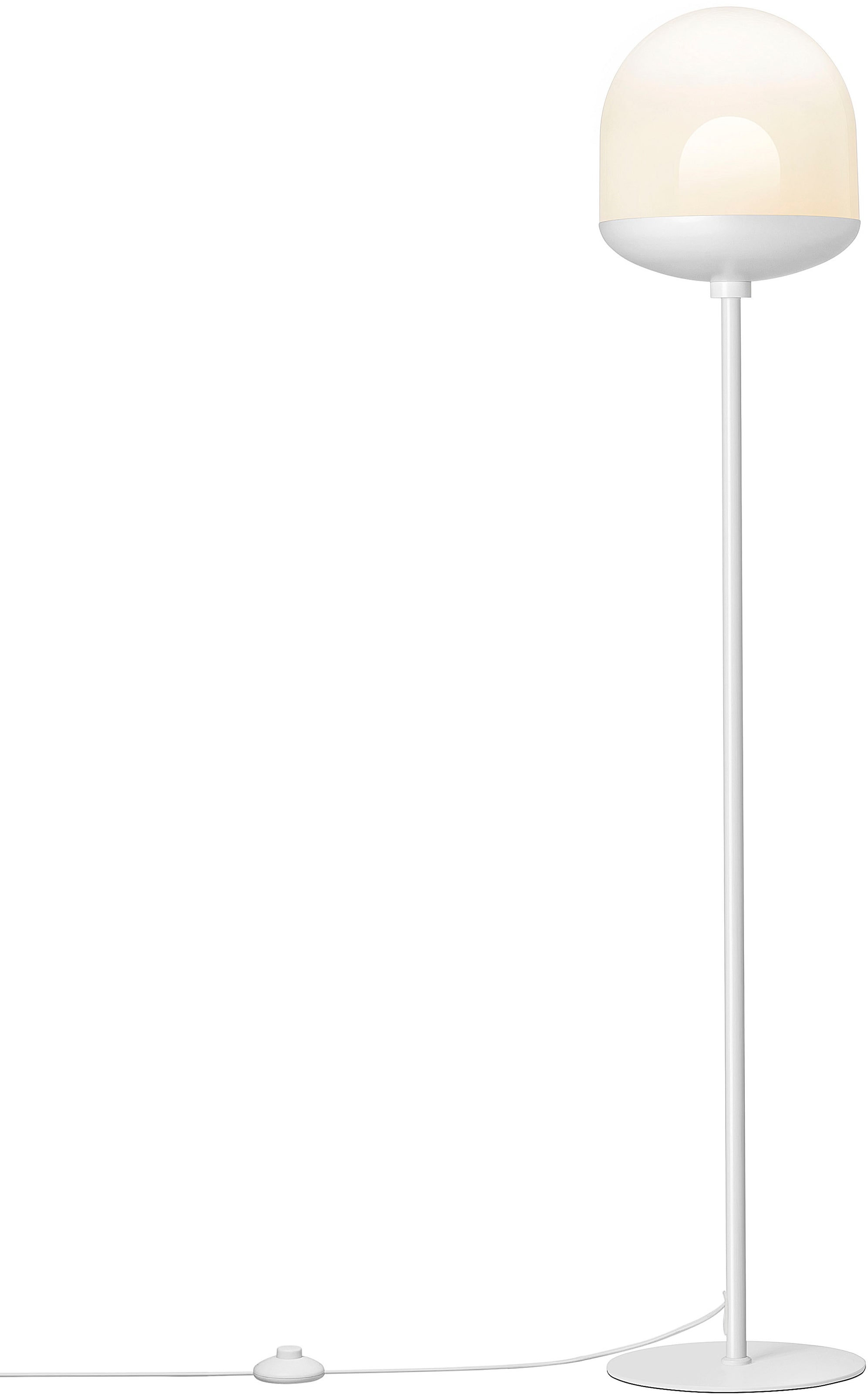 Nordlux Stehlampe »MAGIA«, mundgeblasenes Glas mit Farbverlauf, abnehmbarer  Diffusor für weiches Licht, für Leuchtmittel E27 | BAUR