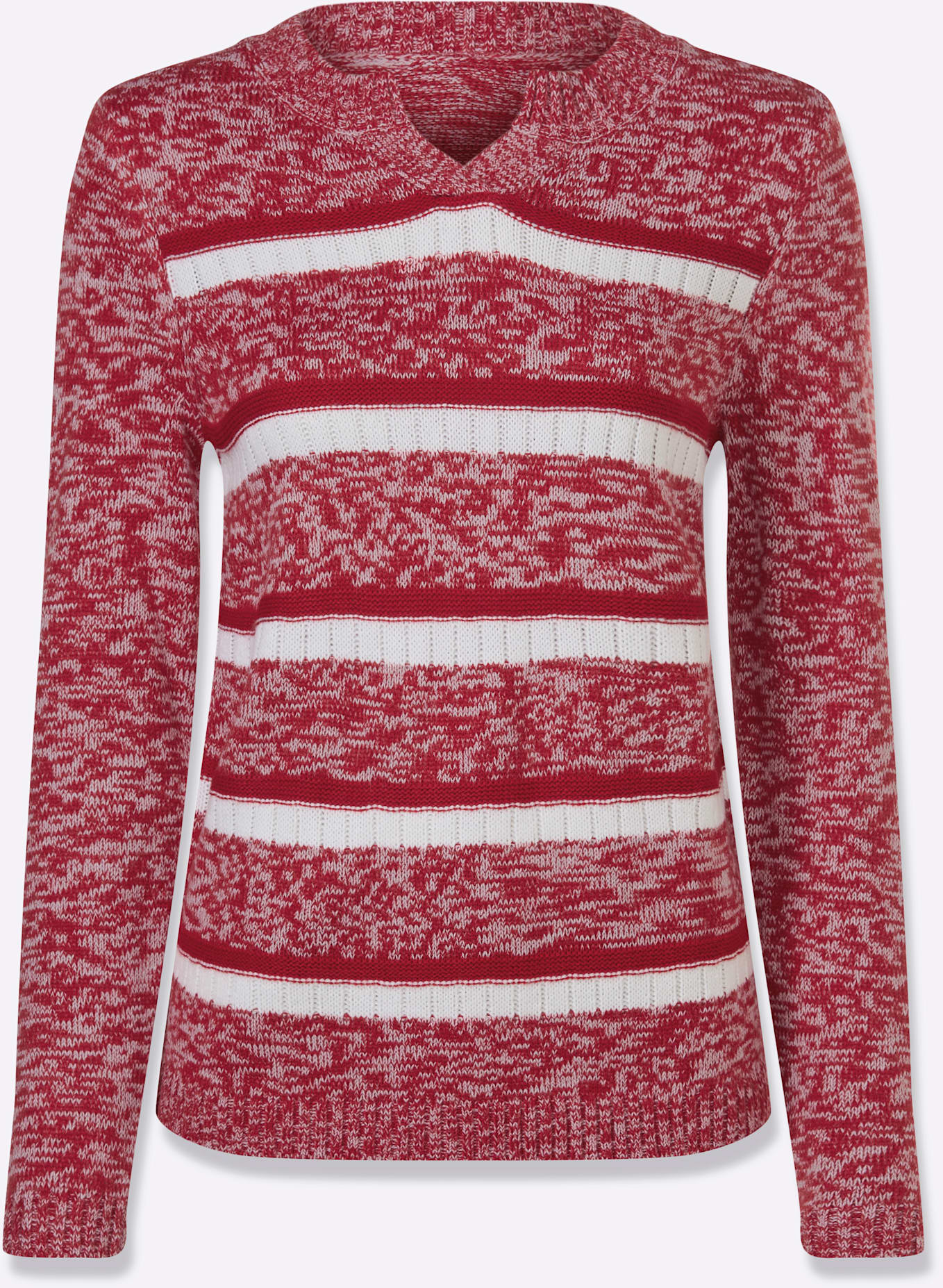 Thumbnail - Strickpullover "Ringel-Pullover"