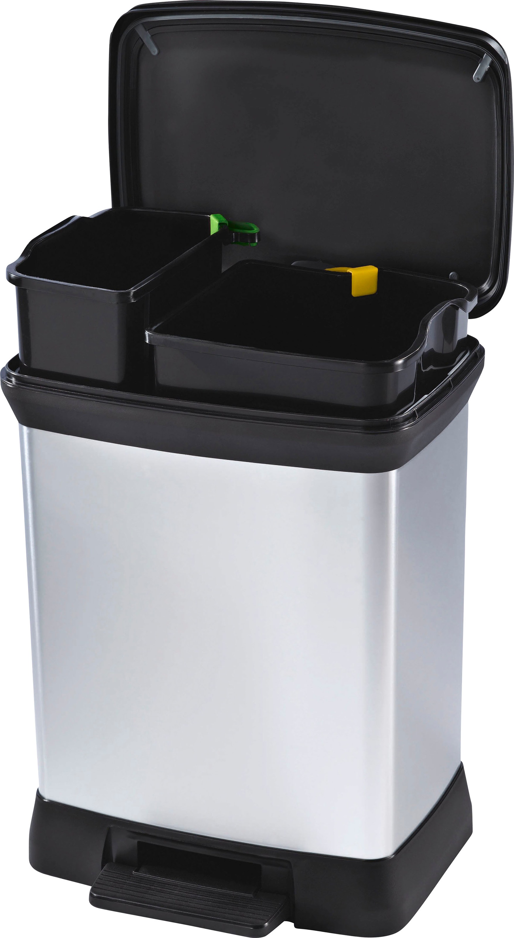 Curver Mülleimer »Decobin Duo«, 2 Behälter, 28 Liter