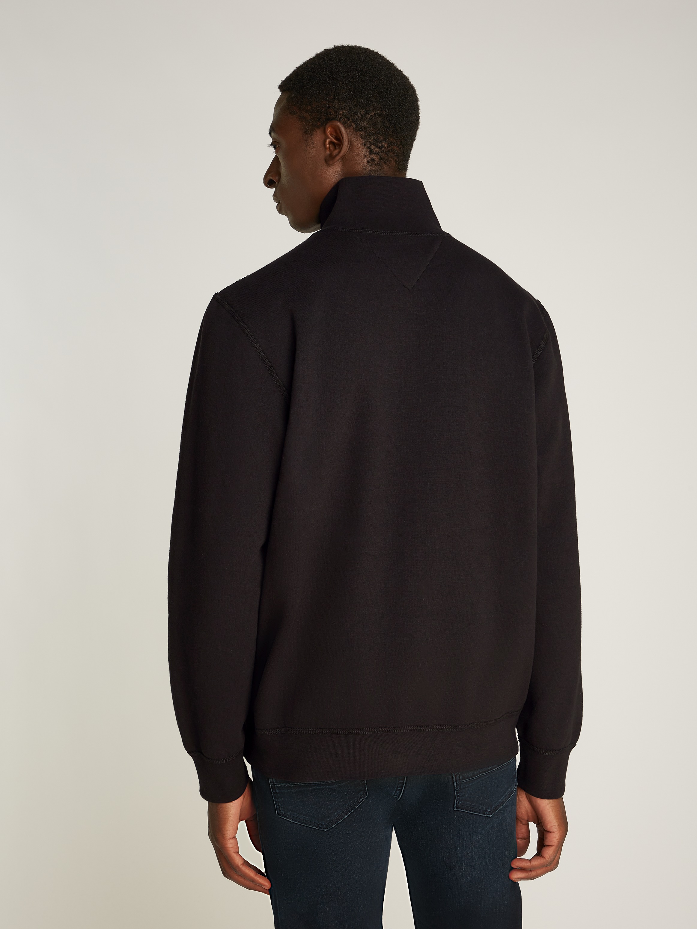 Tommy Hilfiger Sweatshirt »ESSENTIAL FLEECE 1/4 ZIP«, mit Stehkragen