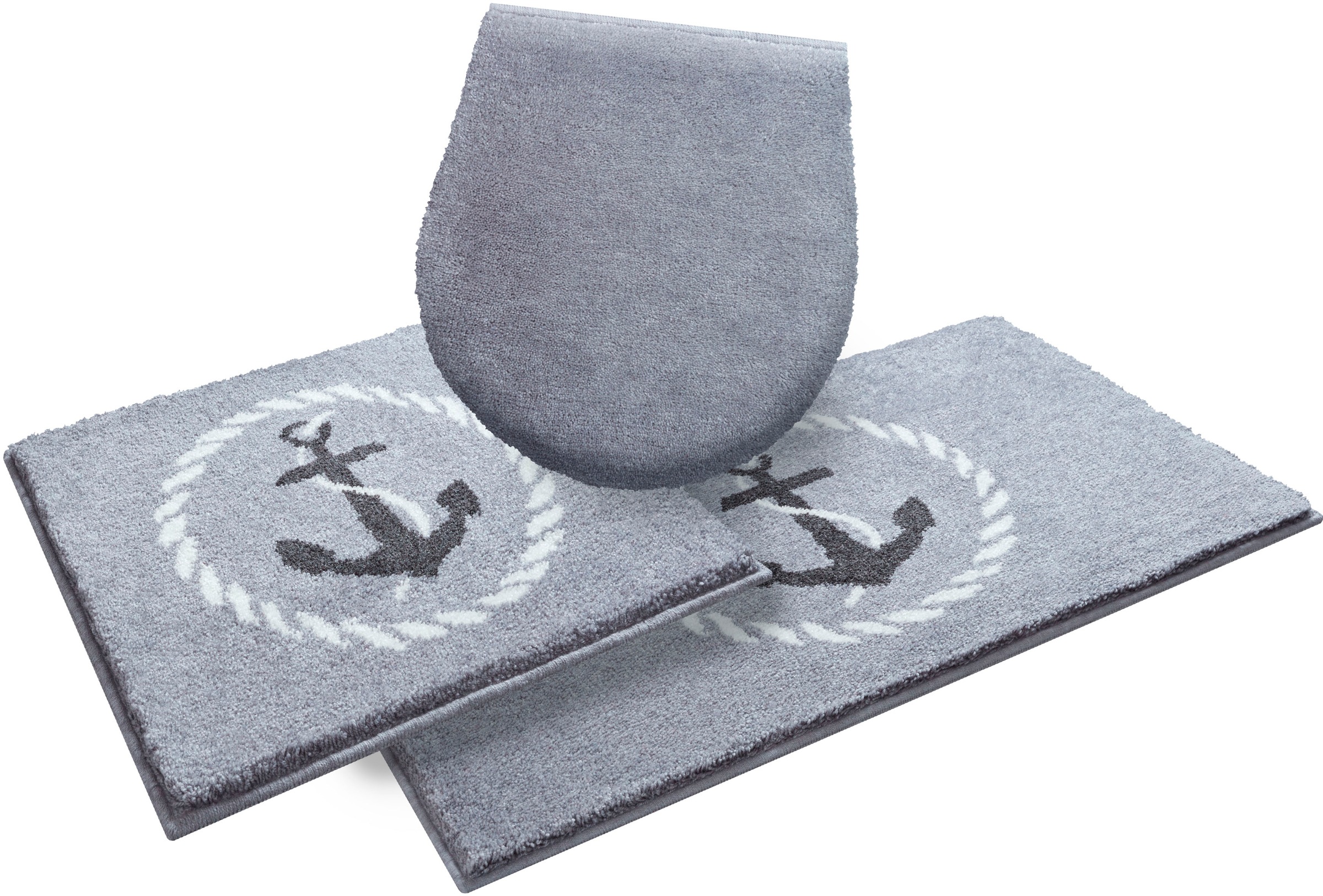 Grund Badematte "Port Louis" Höhe 20 mm rutschhemmend beschichtet fußbodenh günstig online kaufen