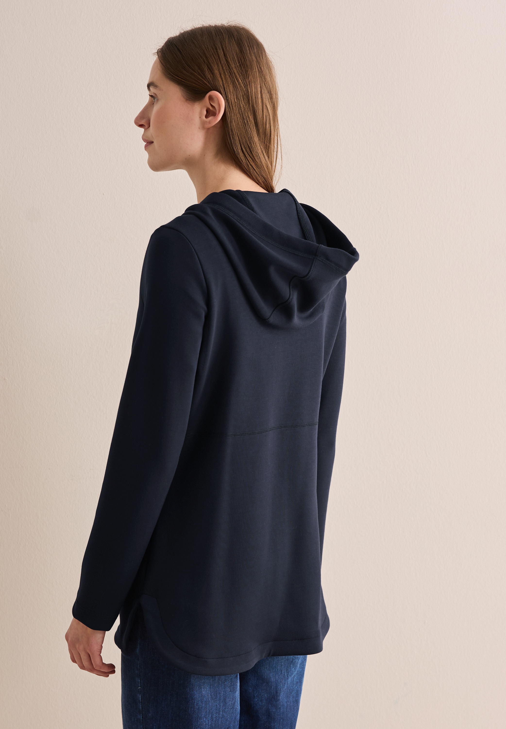 Cecil Sweatjacke, mit Kapuze mit Tunnelzugband