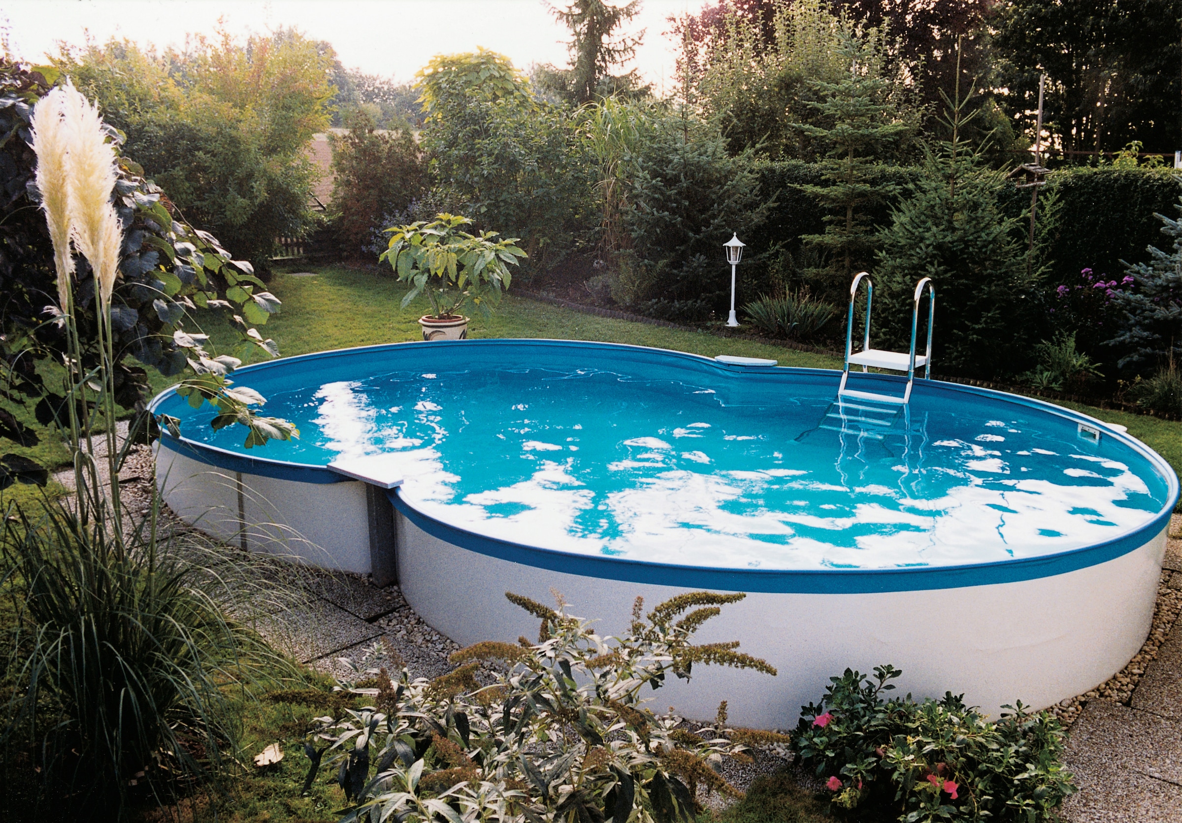 my POOL BWT Achtformpool "MONTANA", (Komplett-Set, 5 tlg.), in verschiedene günstig online kaufen