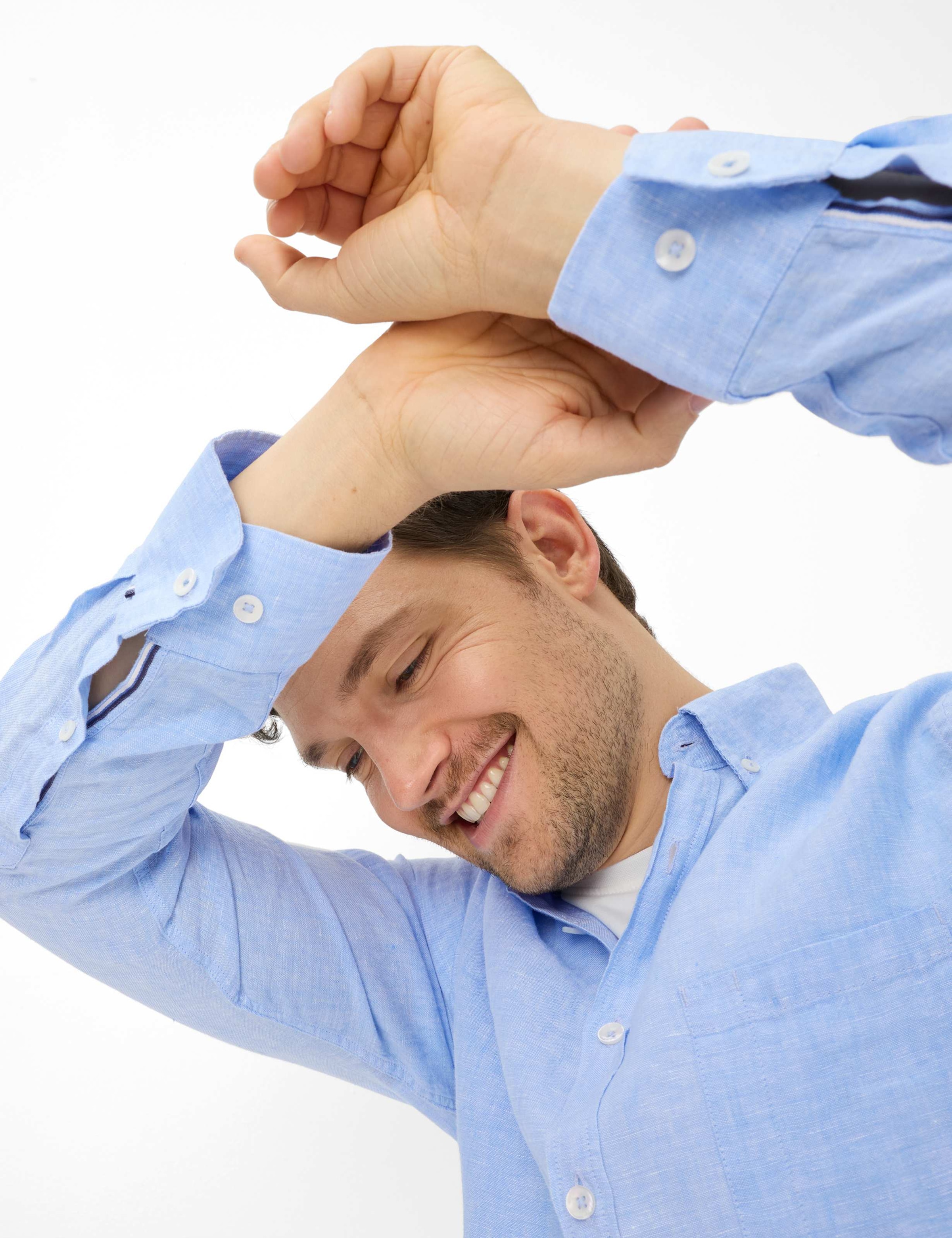 Brax Leinenhemd "Style DANIEL" günstig online kaufen