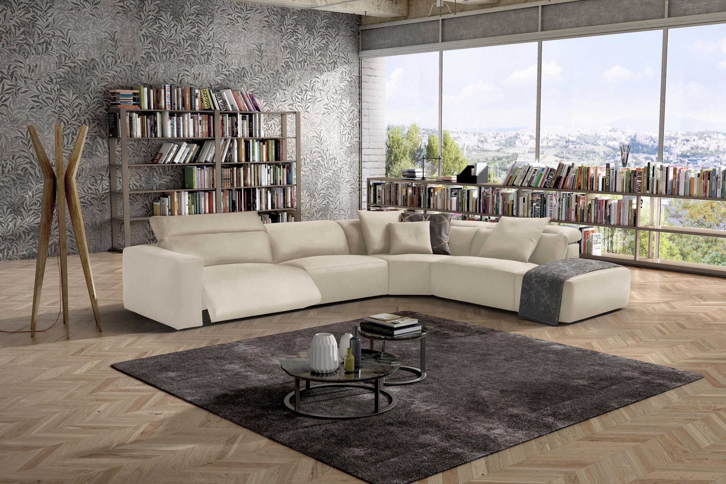 Egoitaliano Ecksofa "Beverly, extravangantes Designsofa mit erstklassigem S günstig online kaufen