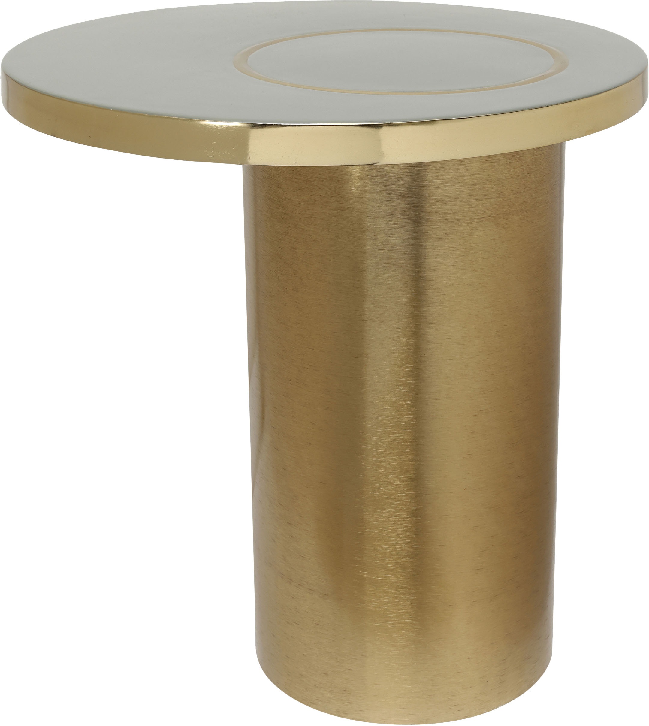 Kayoom Beistelltisch »Art Deco 2325, Beistelltisch aus Eisen, dekoratives Design«, (1 St.), Handarbeit, lackierter Tisch mit Metalleffekten, dekorativ