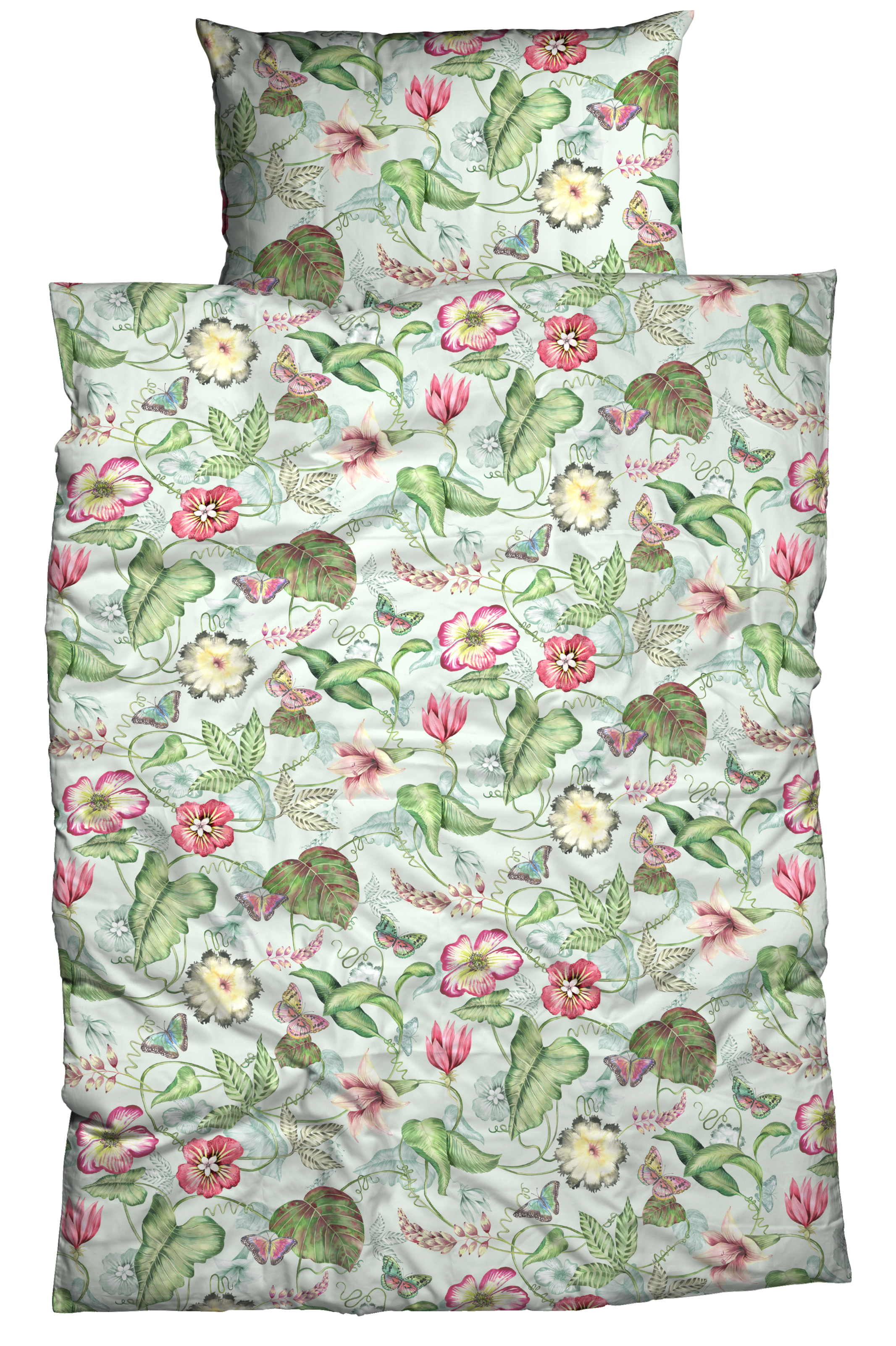 CASATEX Bettwäsche "Belli Fiori" 2 Stk. tlg. elegante, farbenfrohe Bettwäsc günstig online kaufen
