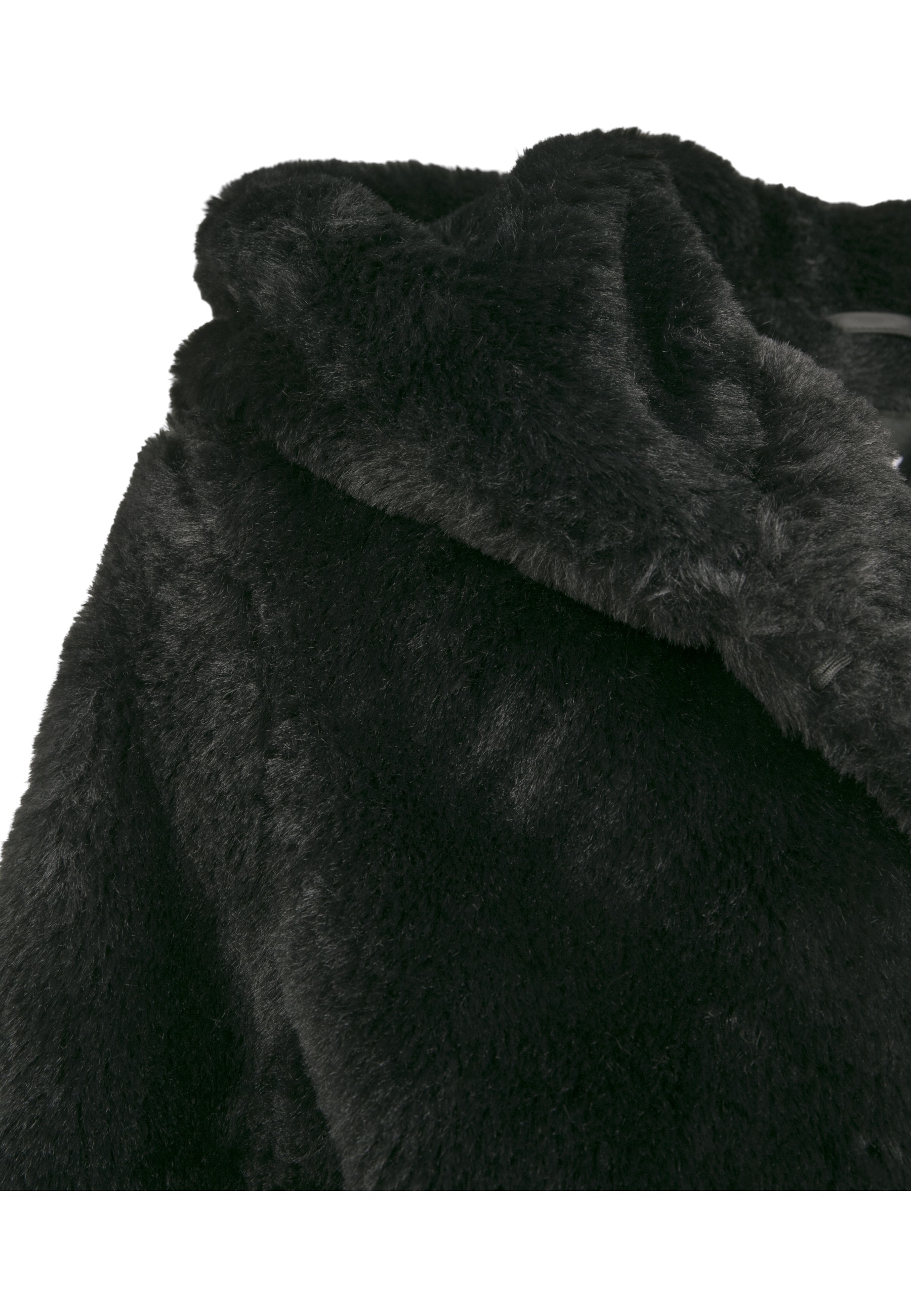 URBAN CLASSICS Parka »Urban Classics Damen Ladies Hooded Teddy Coat« 1 Stk. tlg. ohne Kapuze