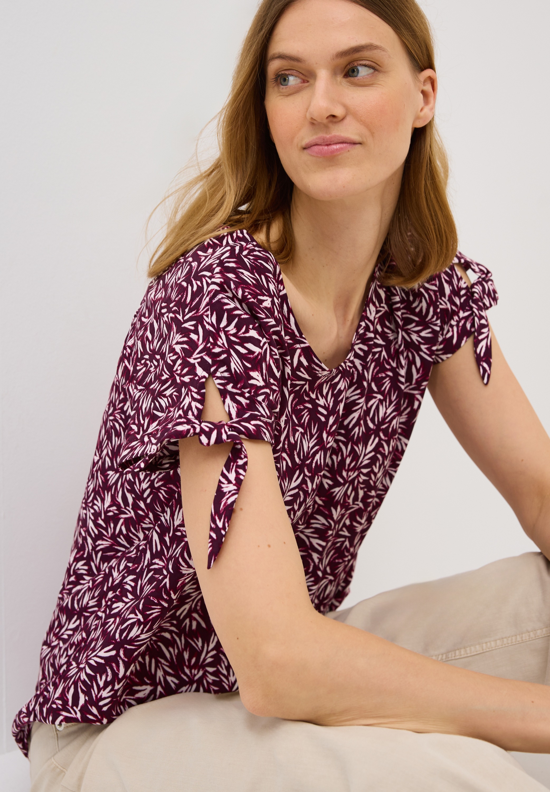 Cecil Shirtbluse, mit grafischem Muster günstig online kaufen