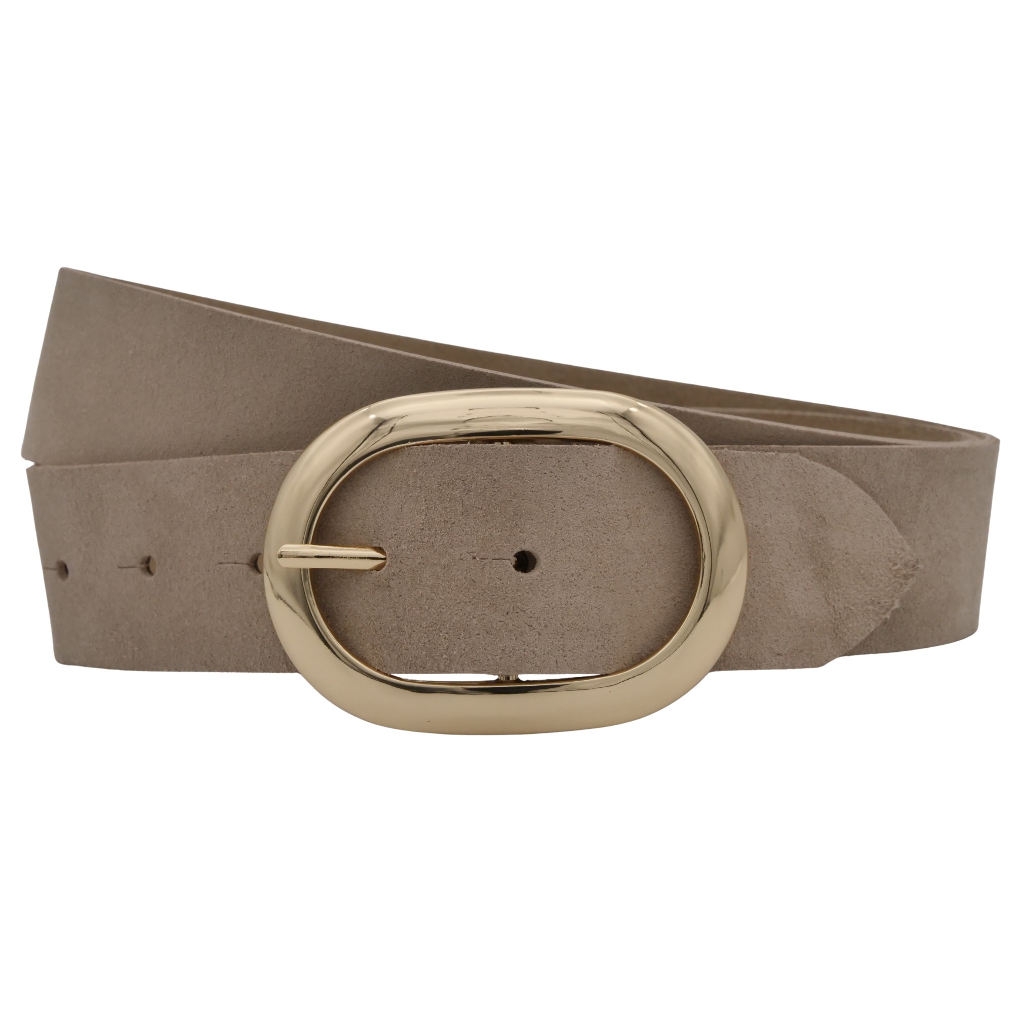 AnnaMatoni Ledergürtel "AnnaMatoni Damen Ledergürtel in hochwertigem Velour Leder 4cm"