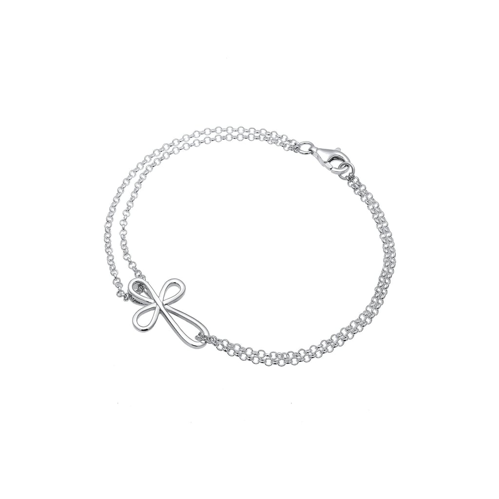 Elli Armband »Kreuz Religion Glaube 925 Sterling Silber«