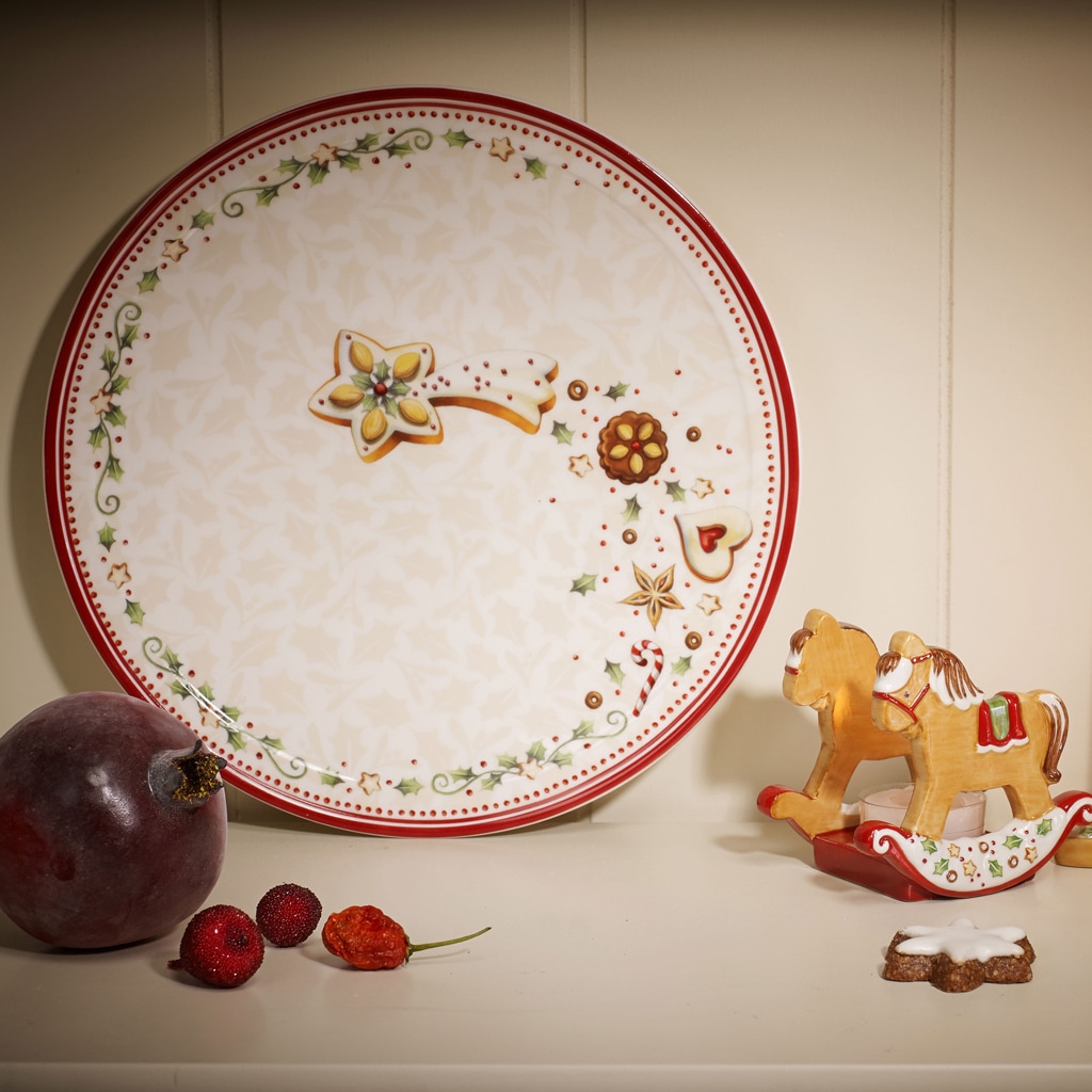 Villeroy & Boch Frühstücksteller »Frühstücksteller Sternschnuppe Winter Bakery Delight ø 21,5 cm bunt«