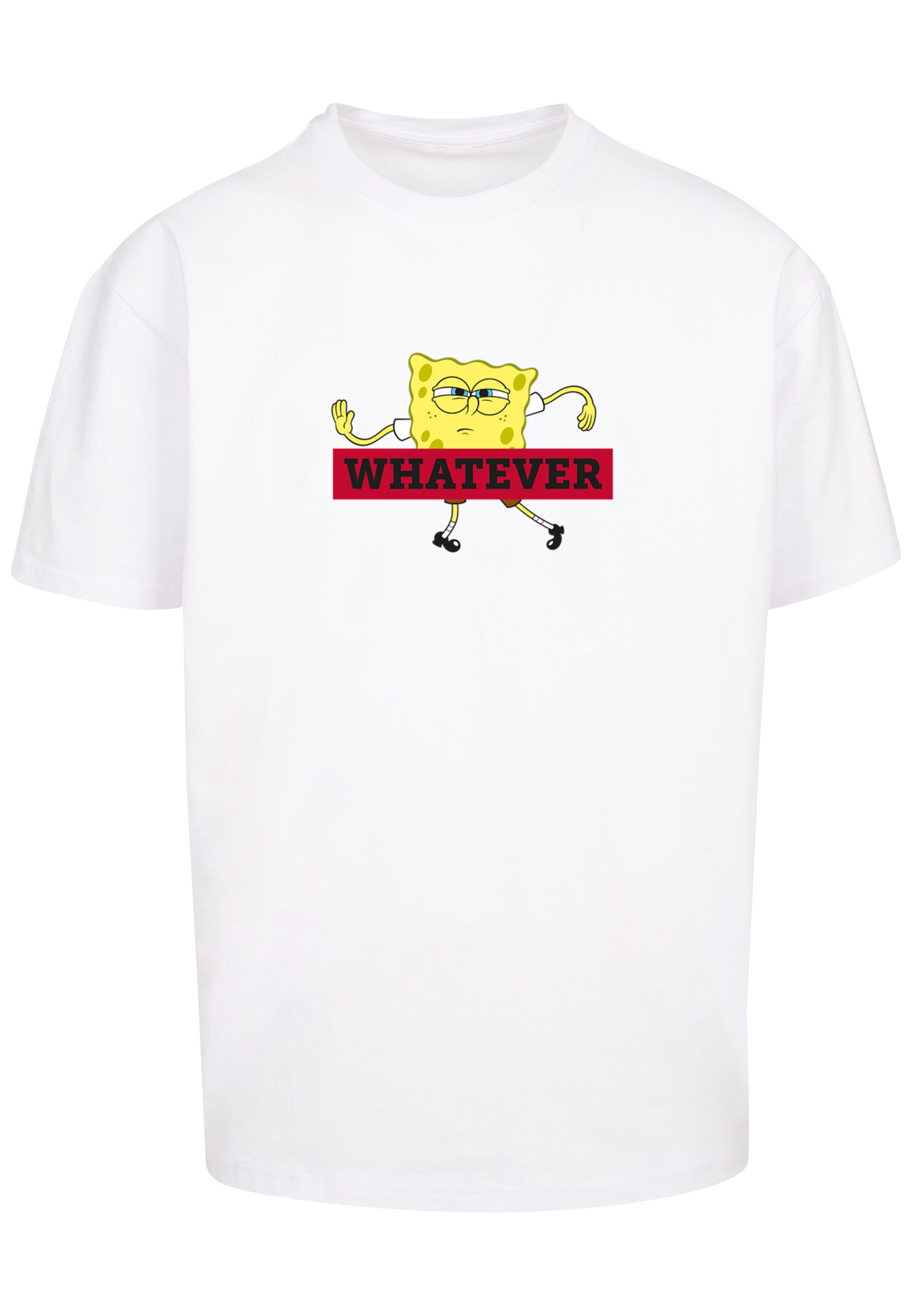 F4NT4STIC T-Shirt "Spongebob Schwammkopf WHATEVER", Print günstig online kaufen